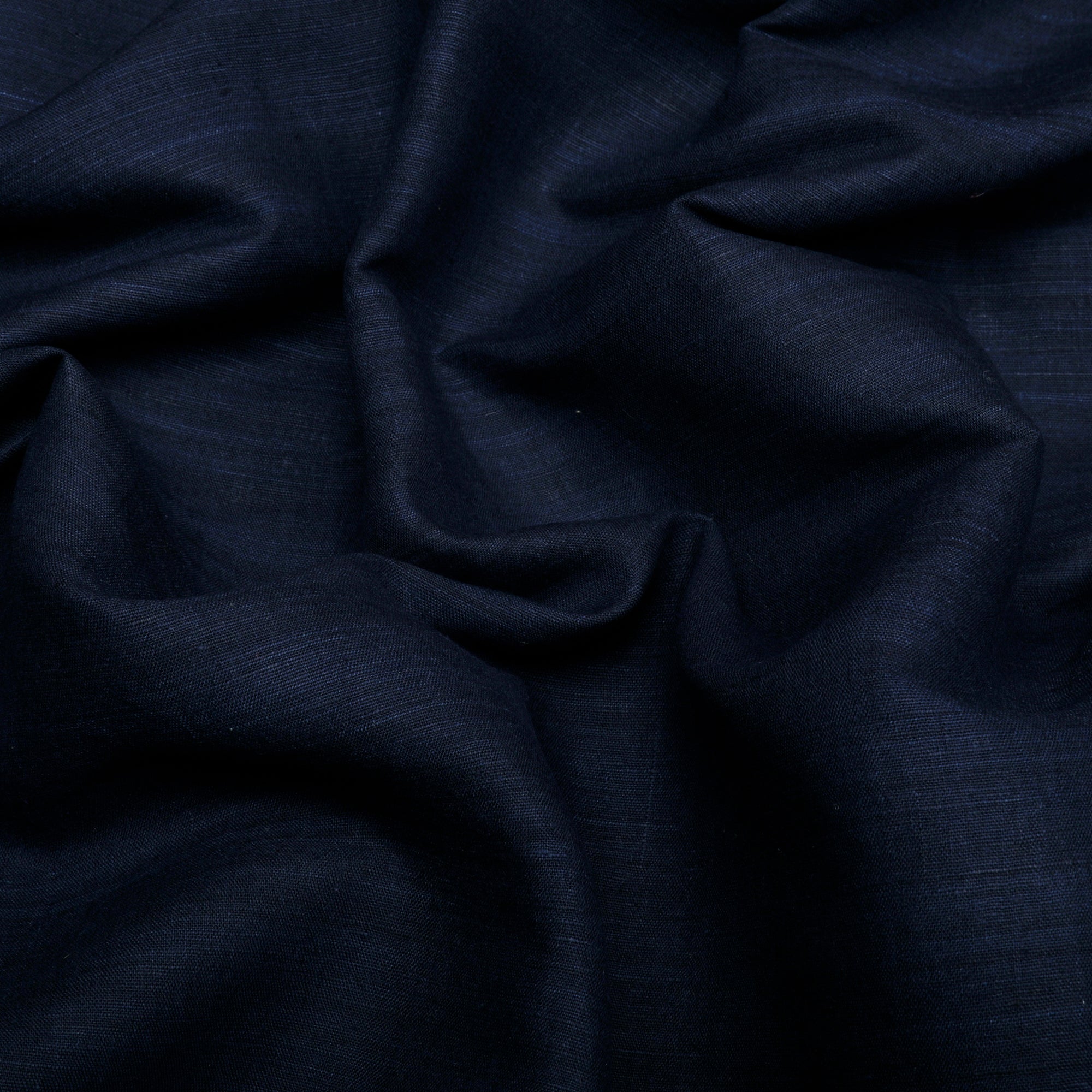 (Pre-Cut 2.00 Mtr) Deep Blue Matka Silk Fabric