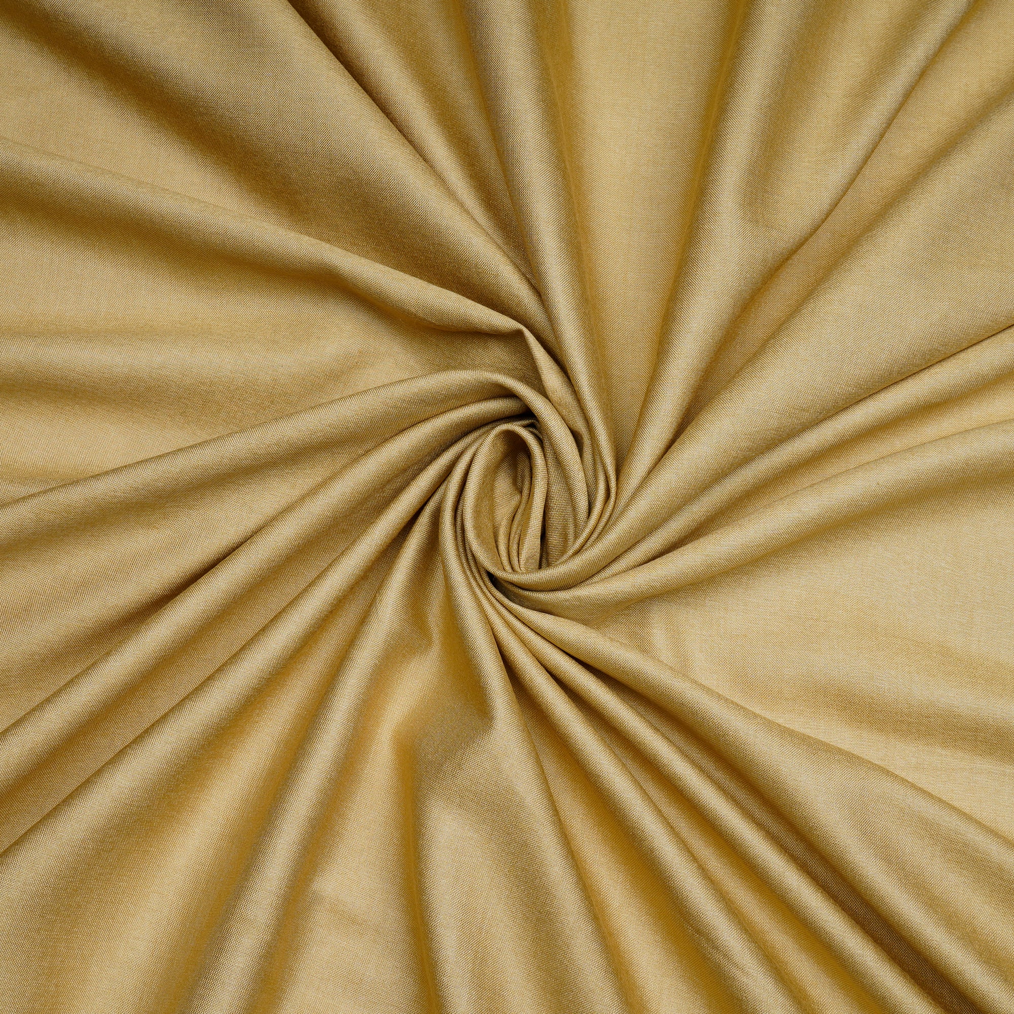 (Pre-Cut 1.65 Mtr)Beige Color Natural Tussar Cotton Silk Fabric