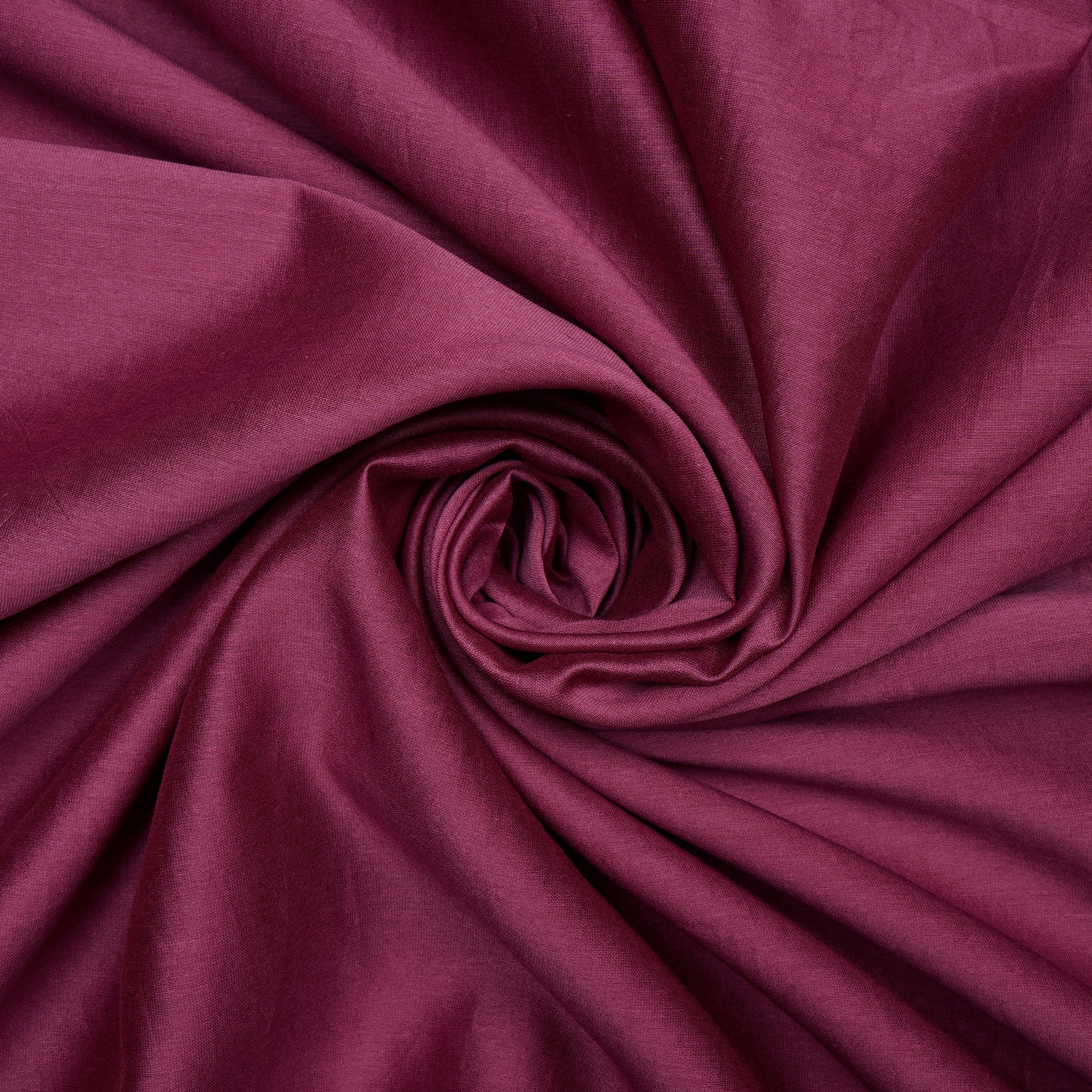 (Pre-Cut 1.90 Mtr)Magenta Piece Dyed Pure Chanderi Fabric