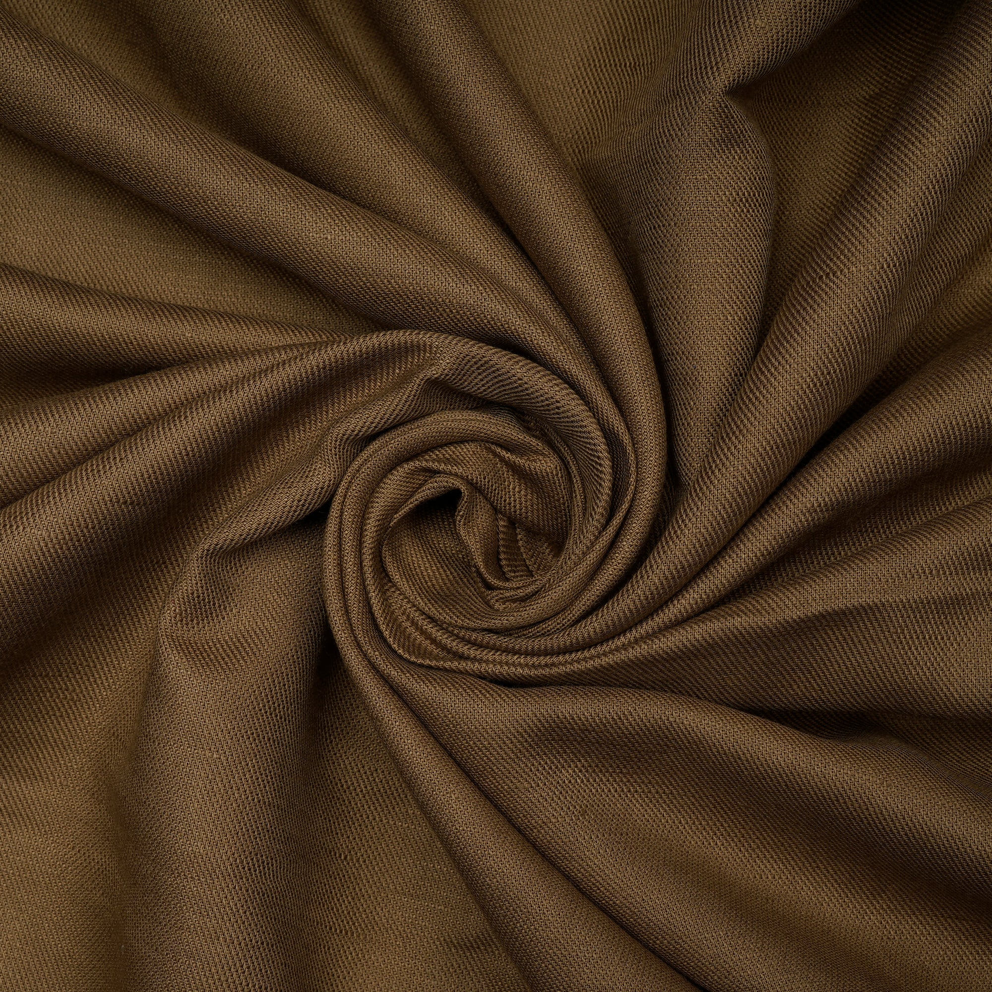 (Pre-Cut 1.60 Mtr)Military Green Plain Twill Fabric