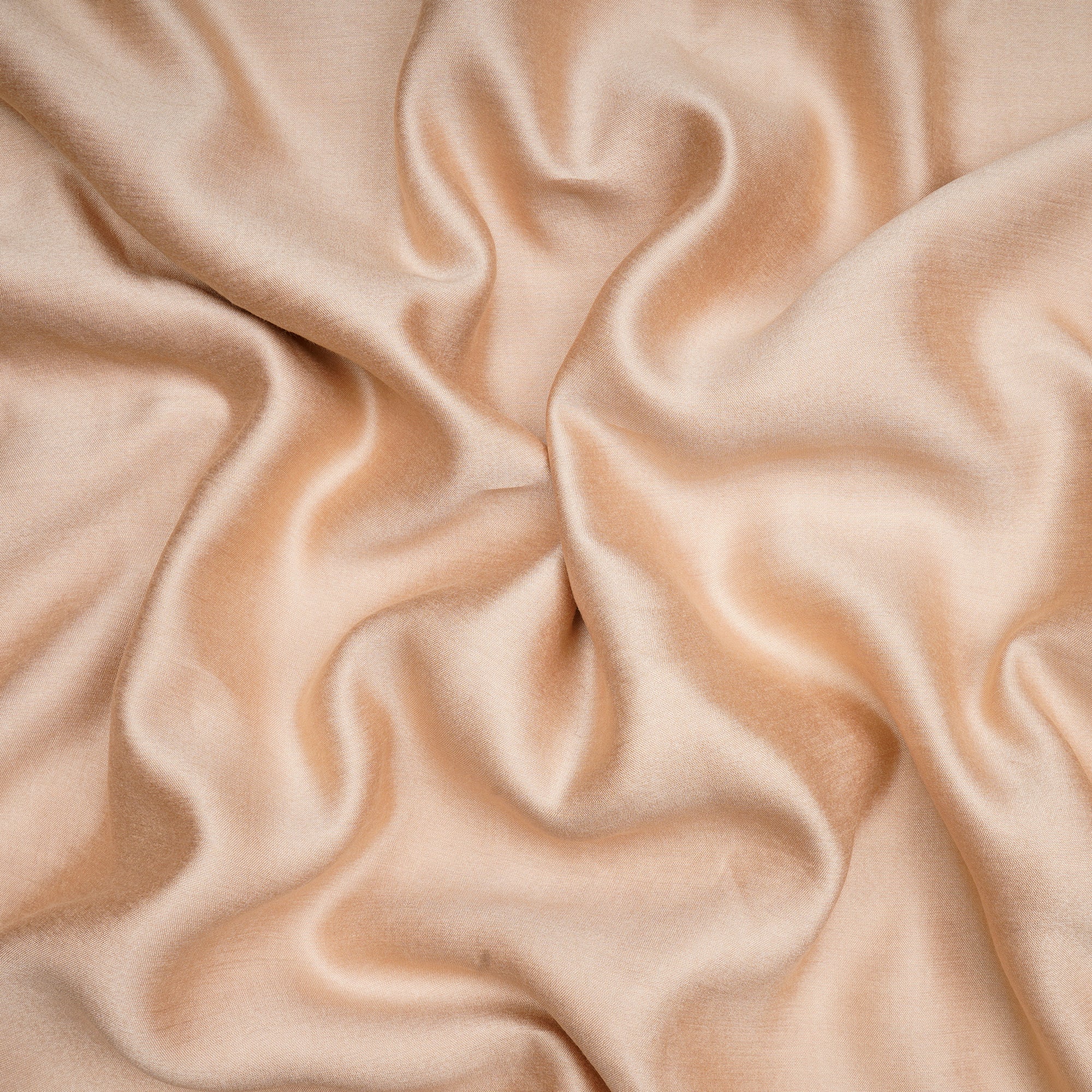 (Pre-Cut 3.80 Mtr)Frappe Plain Viscose Silk Fabric