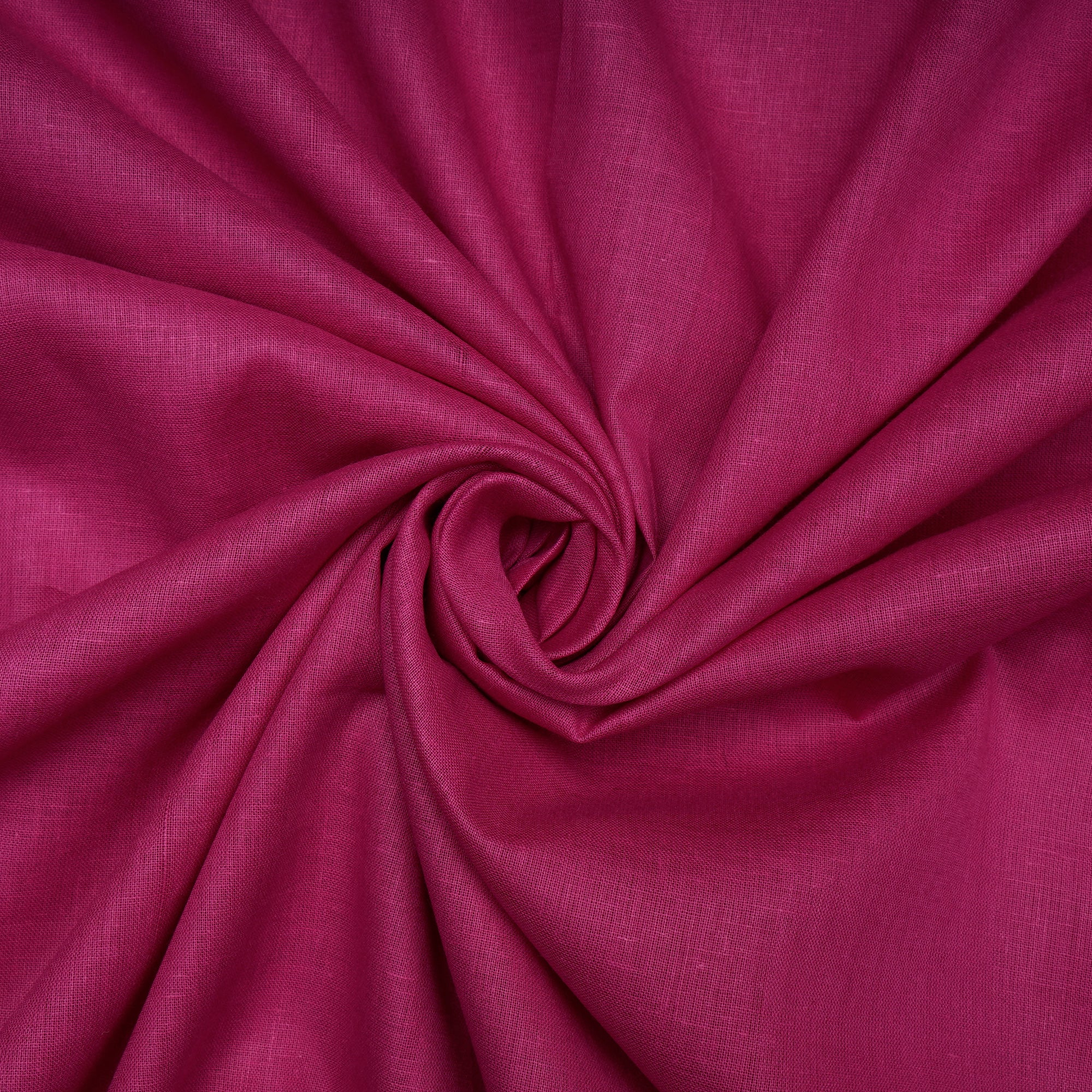 (Pre-Cut 2.00 Mtr)Fushsia Mill Dyed Pure Cotton Lining Fabric