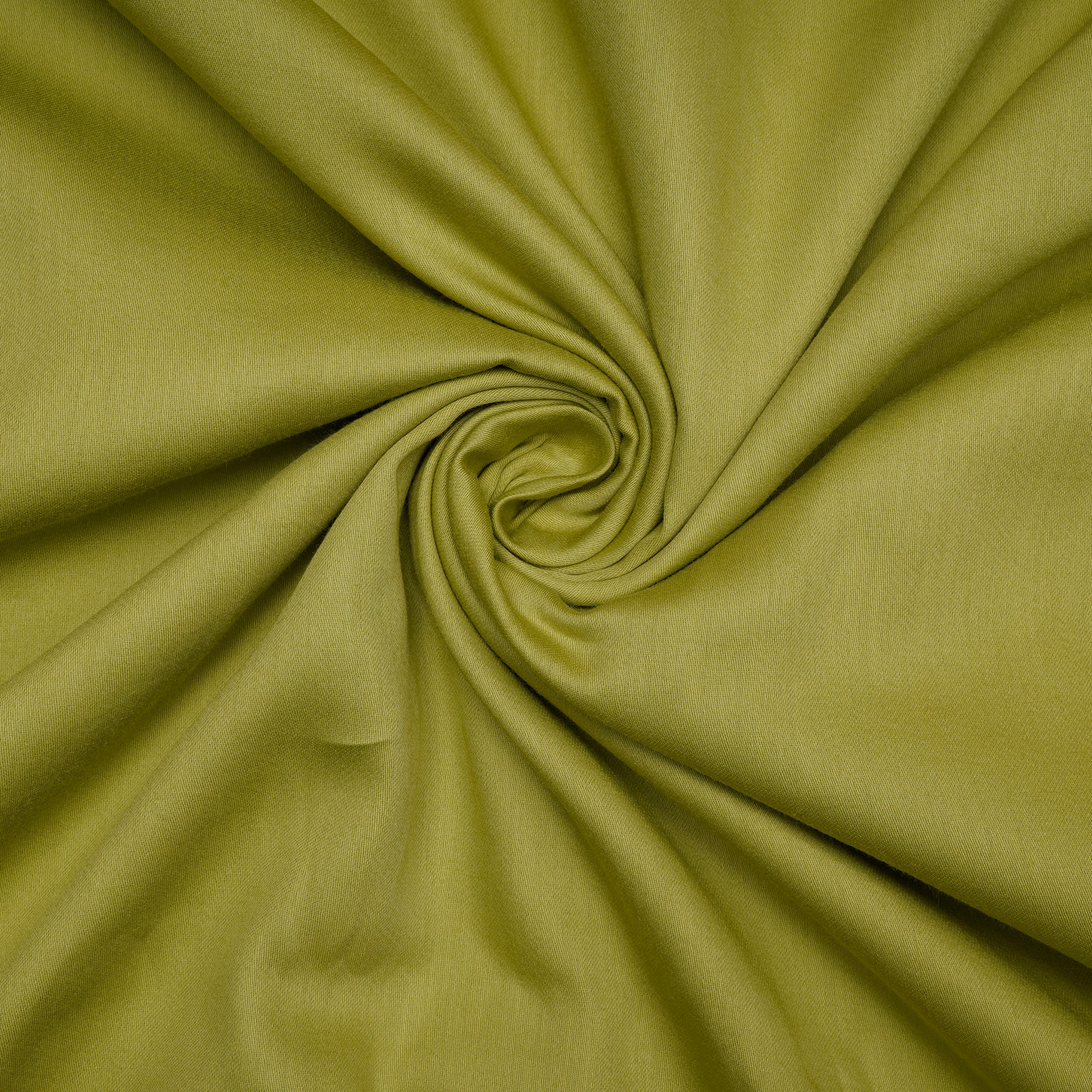 (Pre-Cut 1.45 Mtr)Lime Green Piece Dyed Plain Cotton Fabric