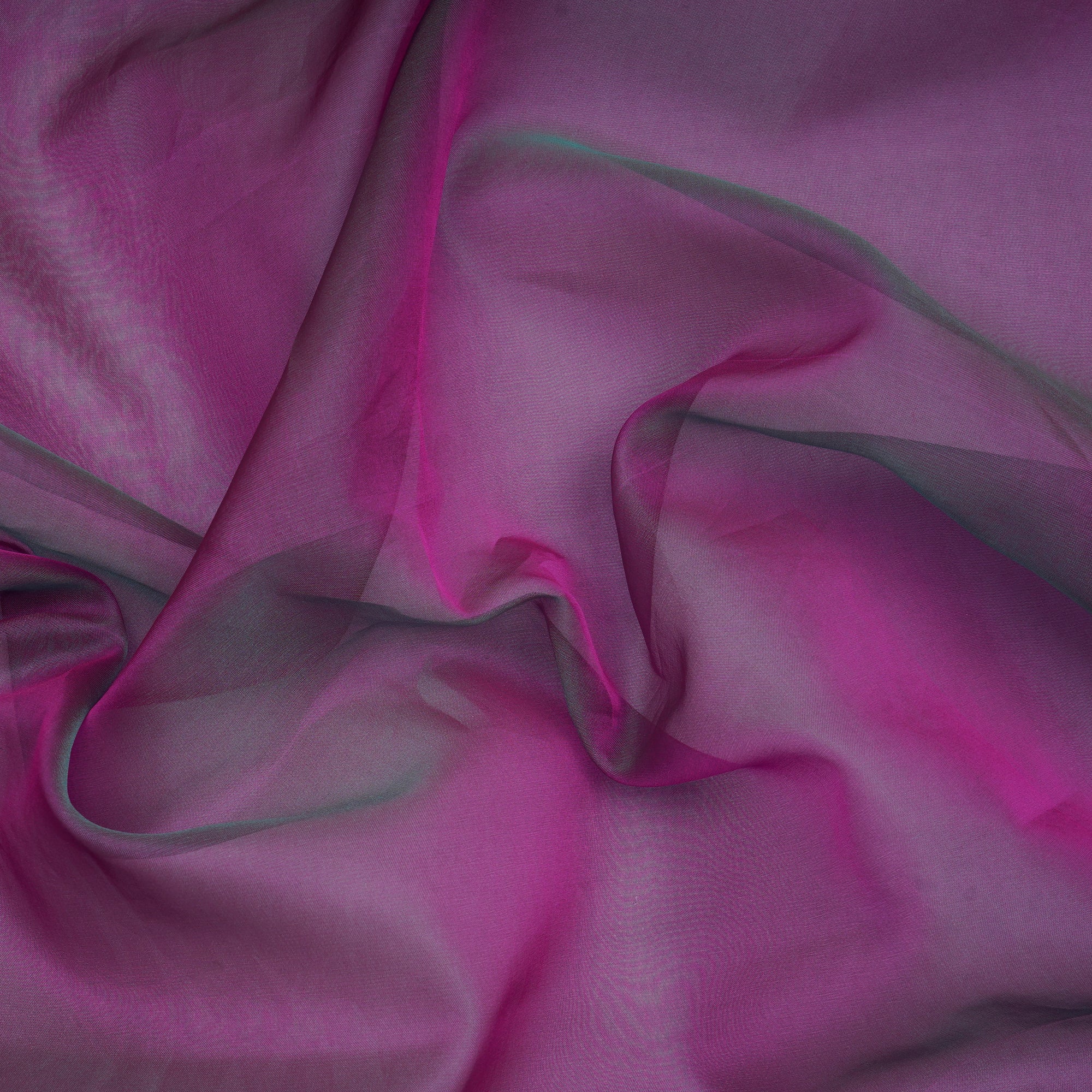 (Pre-Cut 2.00 Mtr)Bordeaux Piece Dyed Plain Silk Fabric