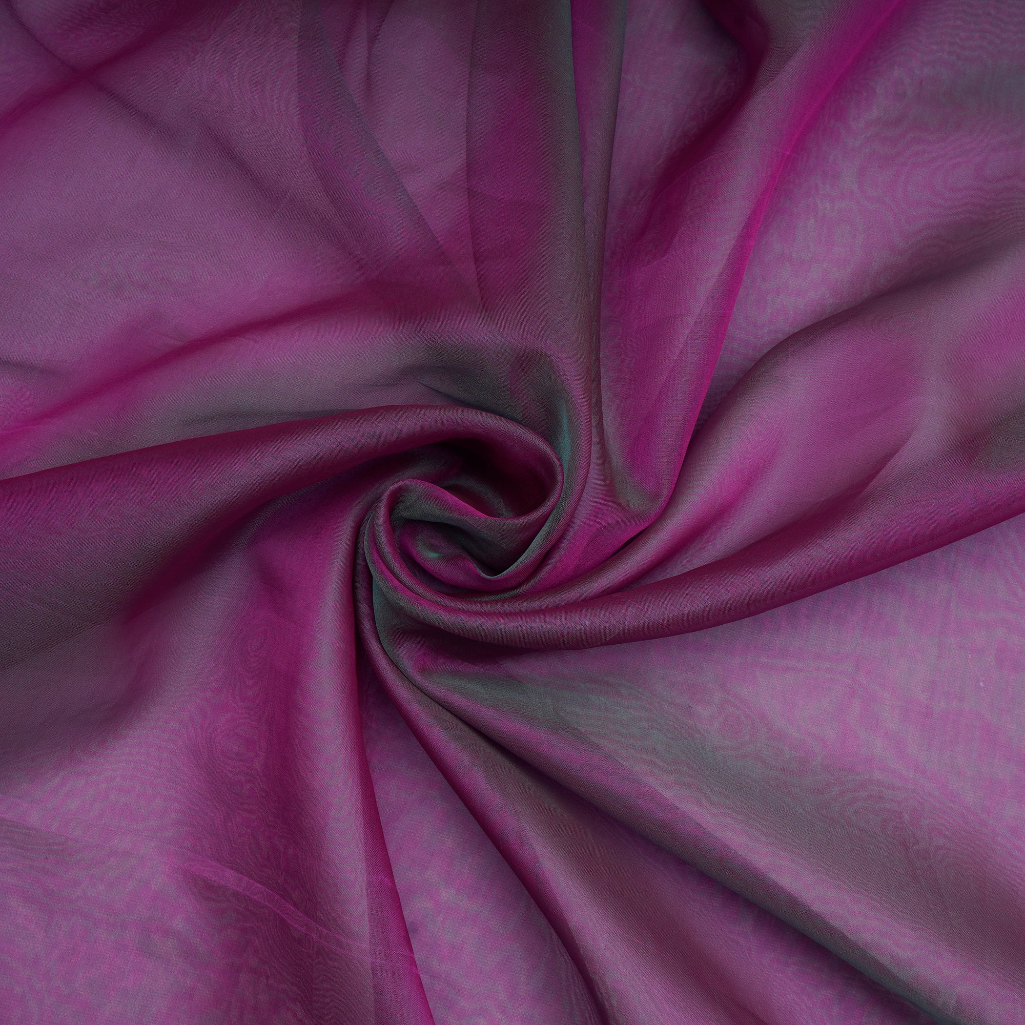 (Pre-Cut 2.00 Mtr)Bordeaux Piece Dyed Plain Silk Fabric