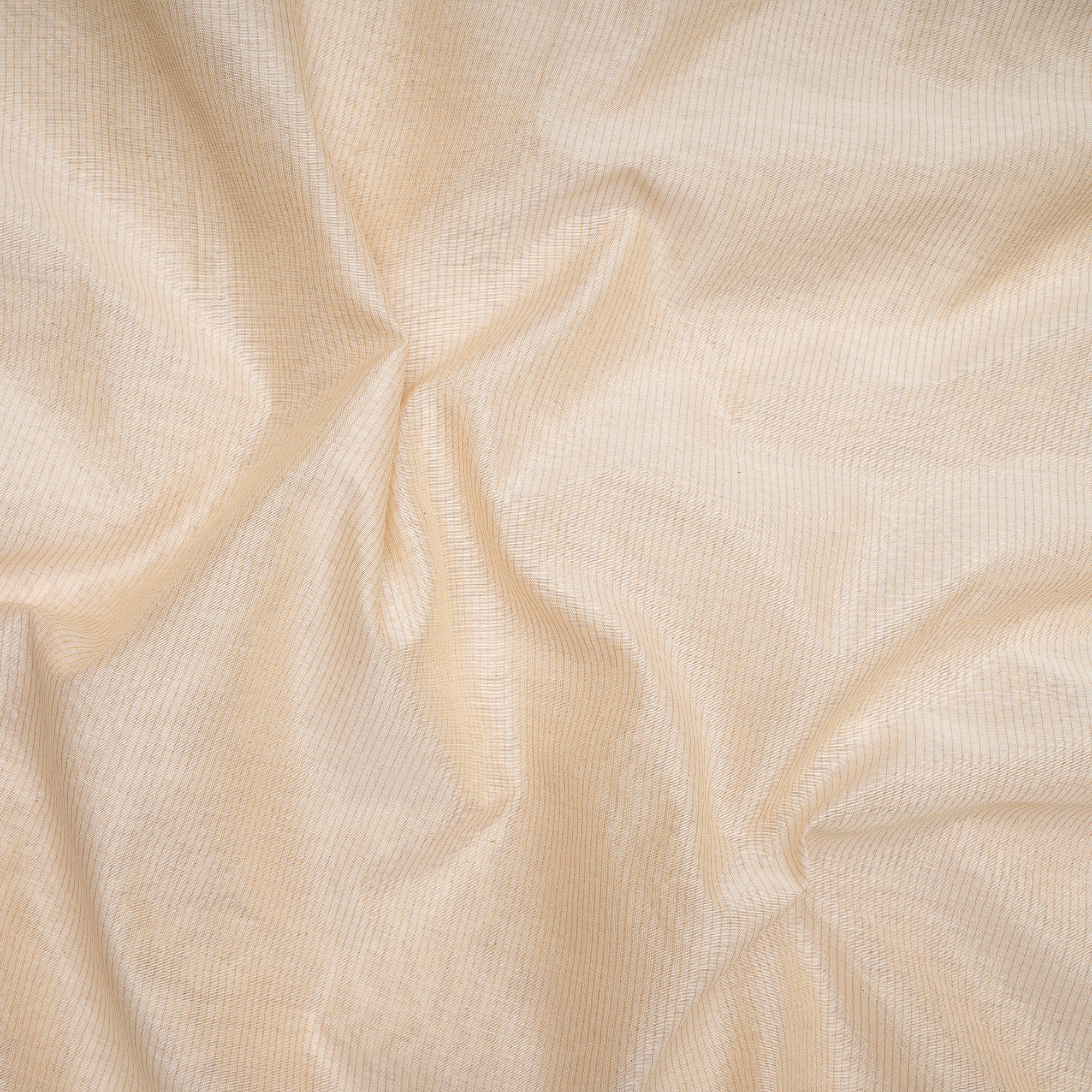 (Pre-Cut 0.95 Mtr)Off White Dyeable Fancy Banarasi Cotton Silk Fabric