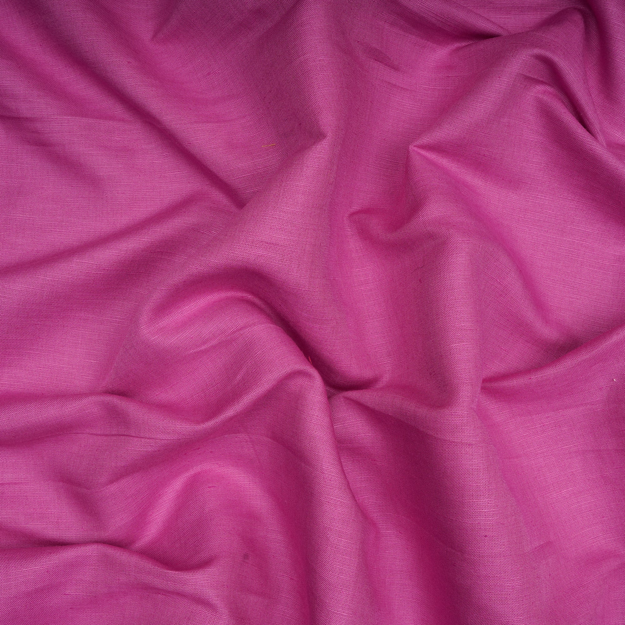 (Pre-Cut 2.55 Mtr)Strawberry Moon Piece Dyed Plain Cotton Linen Fabric