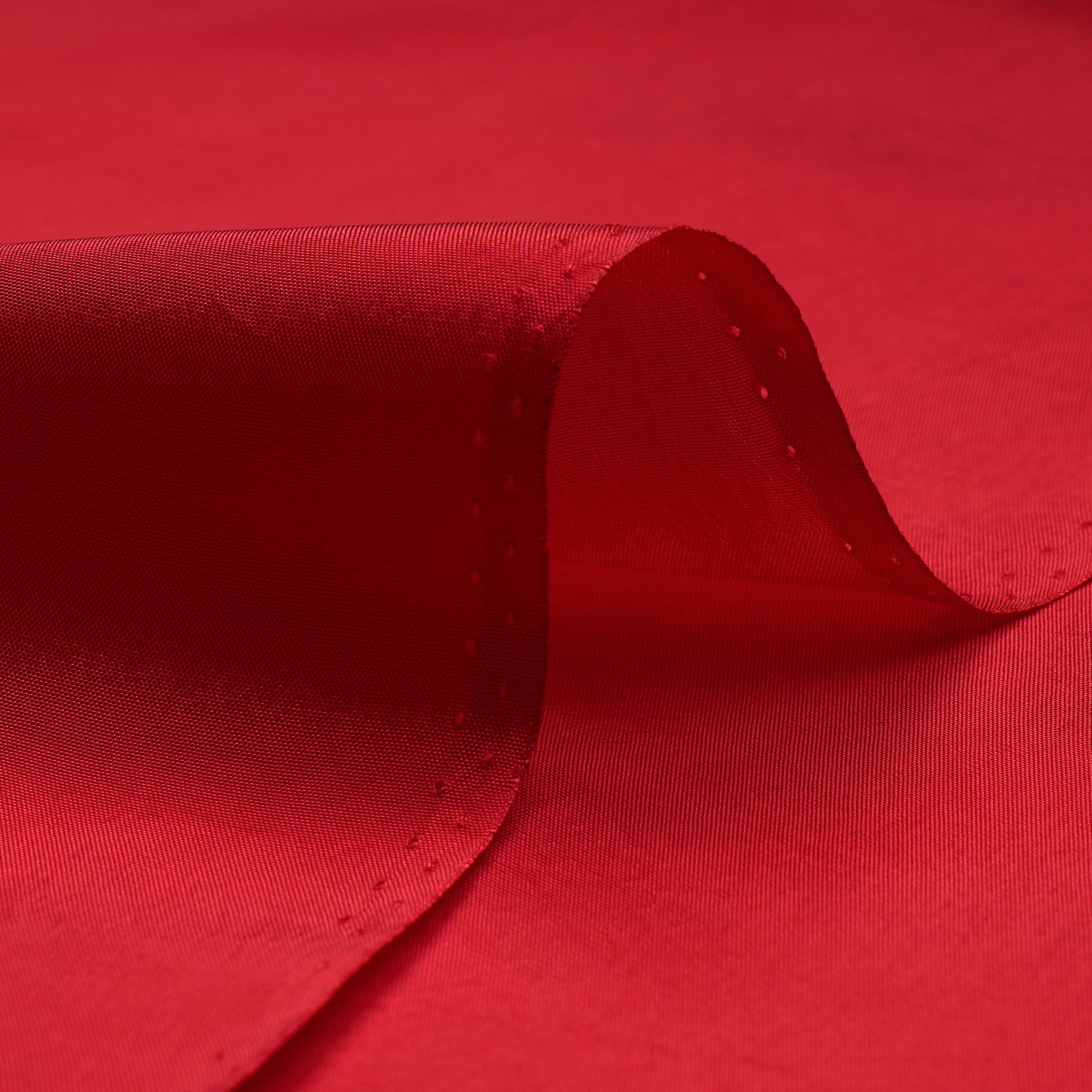 (Pre-Cut 1.85 Mtr)Red Piece Dyed Plain Viscose Fabric