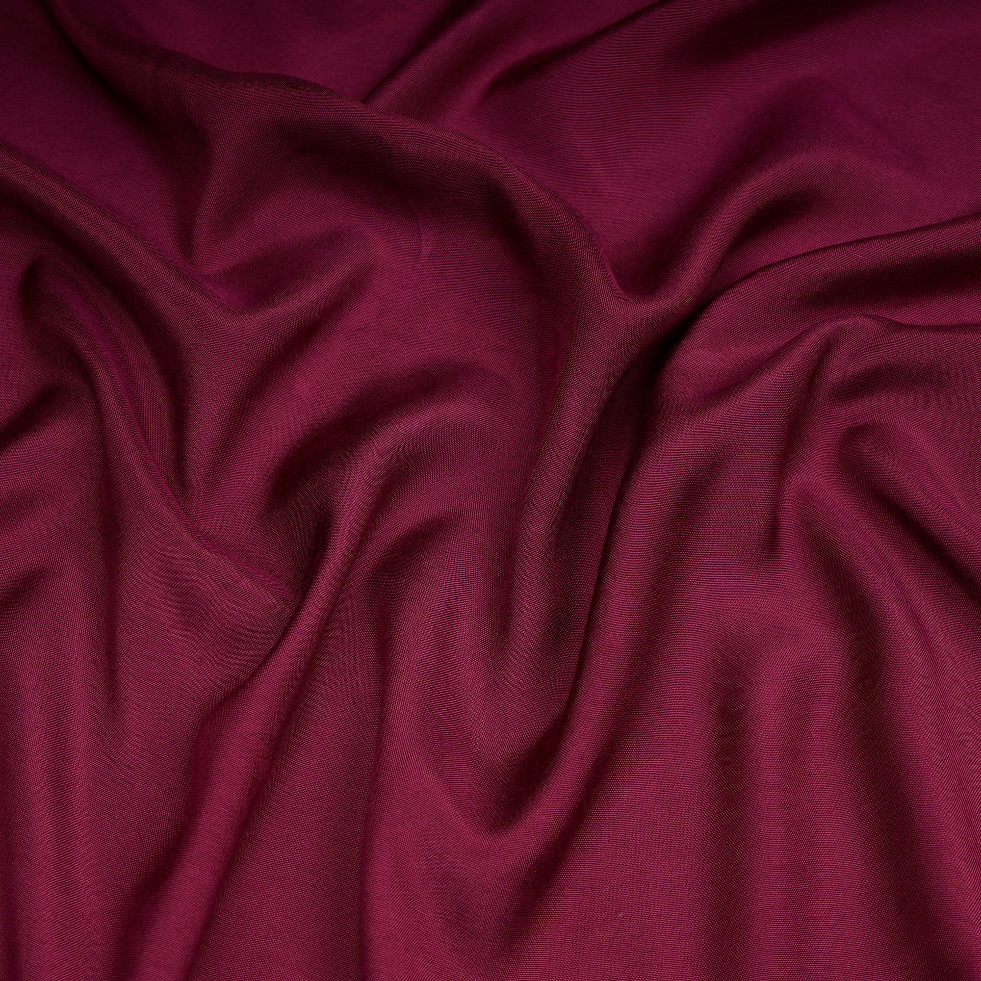 (Pre-Cut 0.75 Mtr)Beaujolais Piece Dyed Plain Viscose Tafetta Fabric