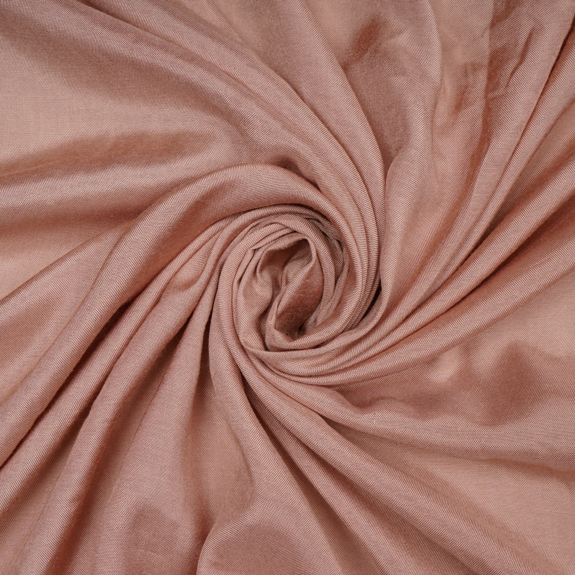 (Pre-Cut 0.85 Mtr)Pastel Pink Piece Dyed Plain Viscose Tafetta Fabric