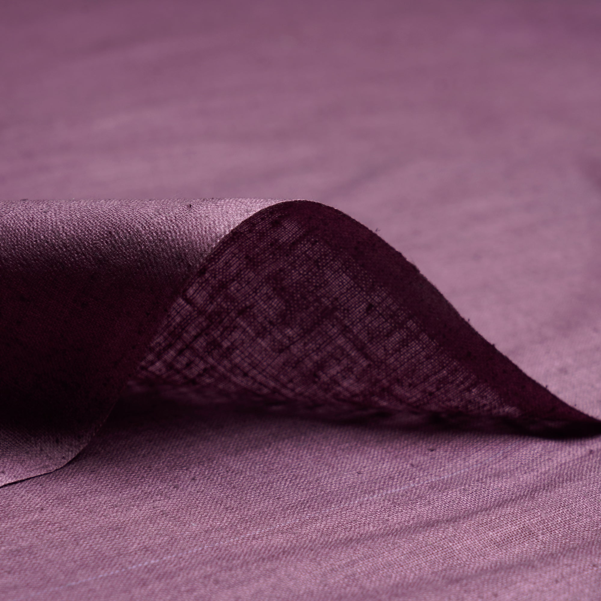 (Pre-Cut 2.00 Mtr) Wistful Mauve Piece Dyed Plain Silk Fabric