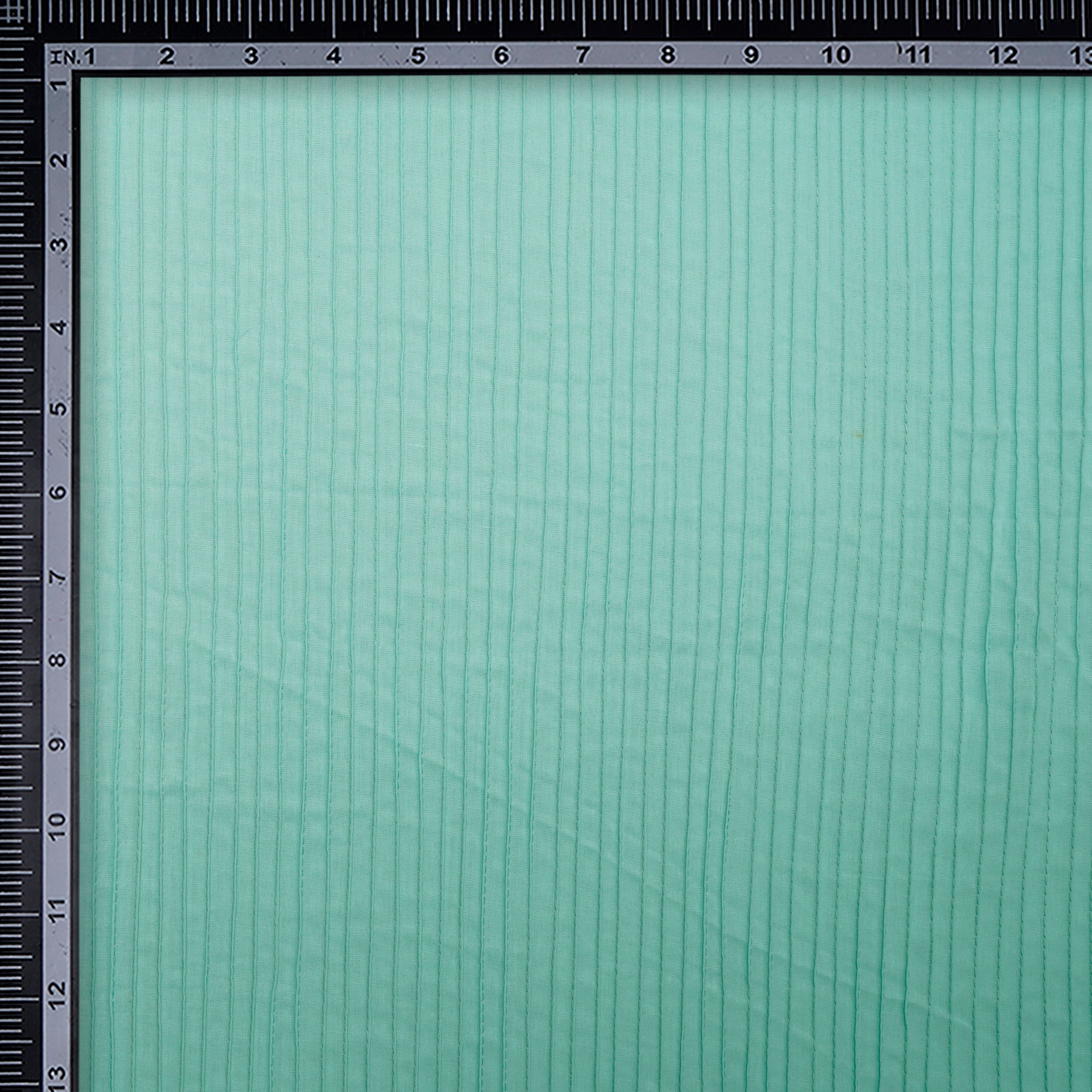 (Pre-Cut 2.00 Mtr)Beach Glass Pintuck Pattern High Twist Cotton Voile Fabric