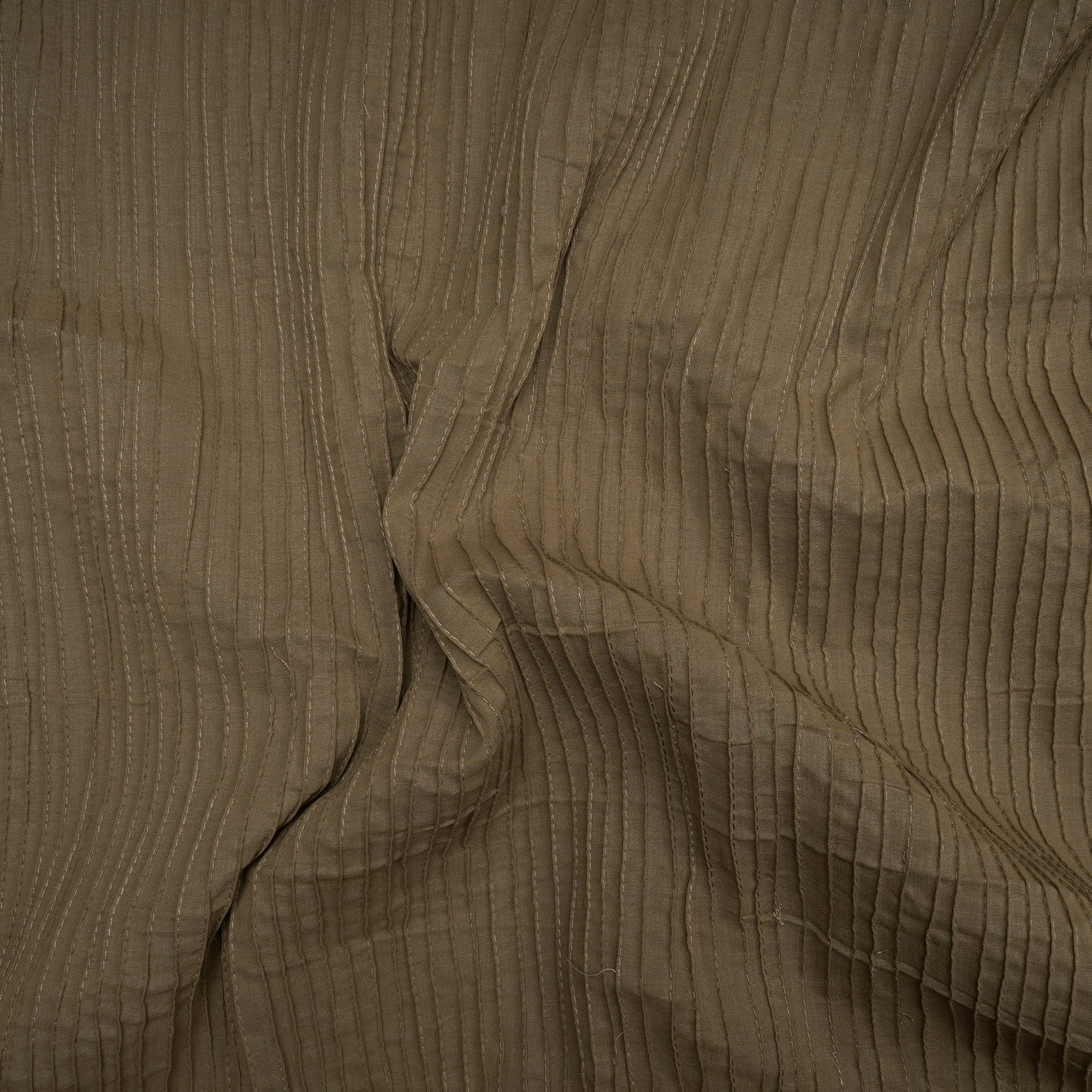 (Pre-Cut 4.40Mtr)Incense Pintuck Pattern High Twist Cotton Voile Fabric