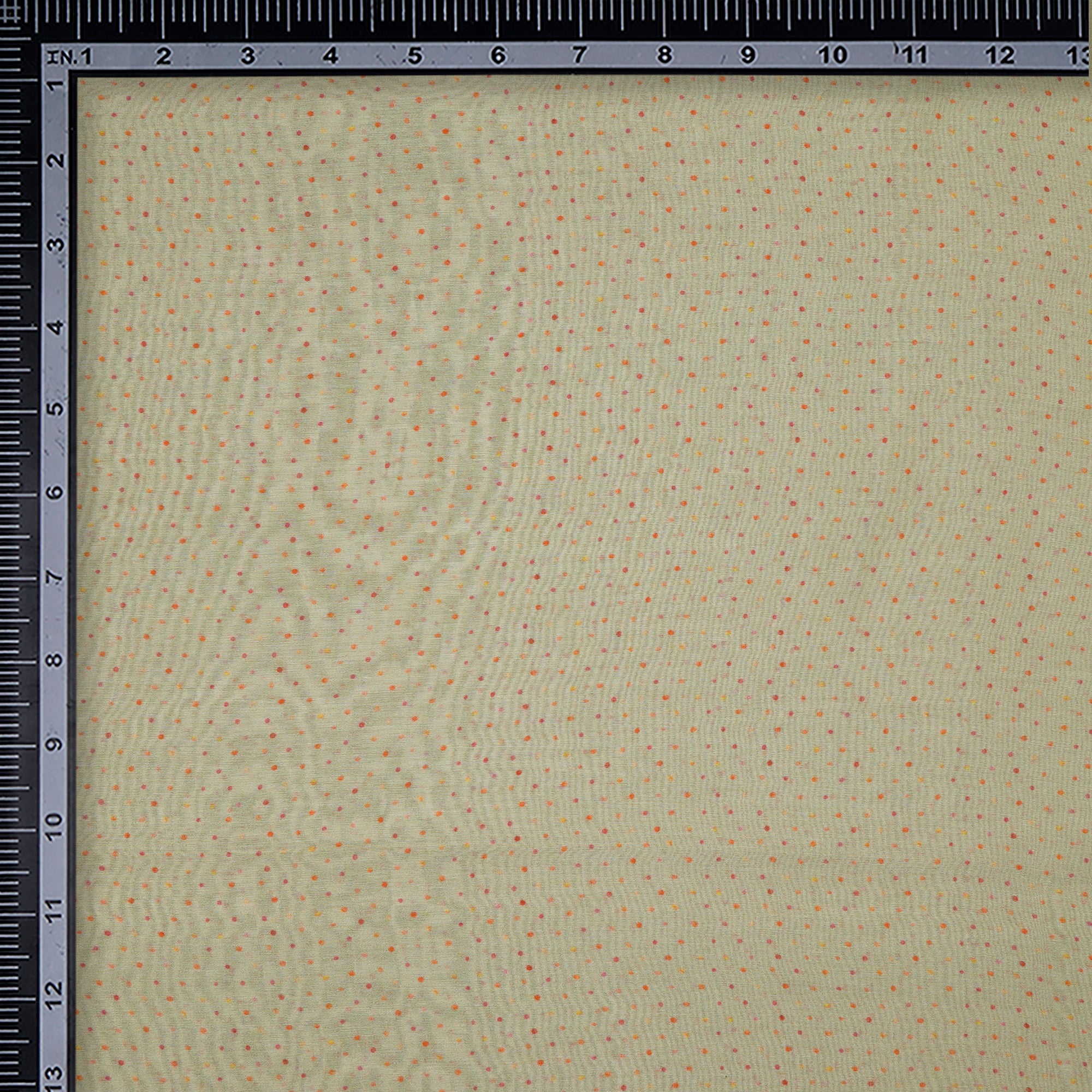 (Pre-Cut 0.50 Mtr)Gleam All Over Pattern Digital Print Chanderi Fabric