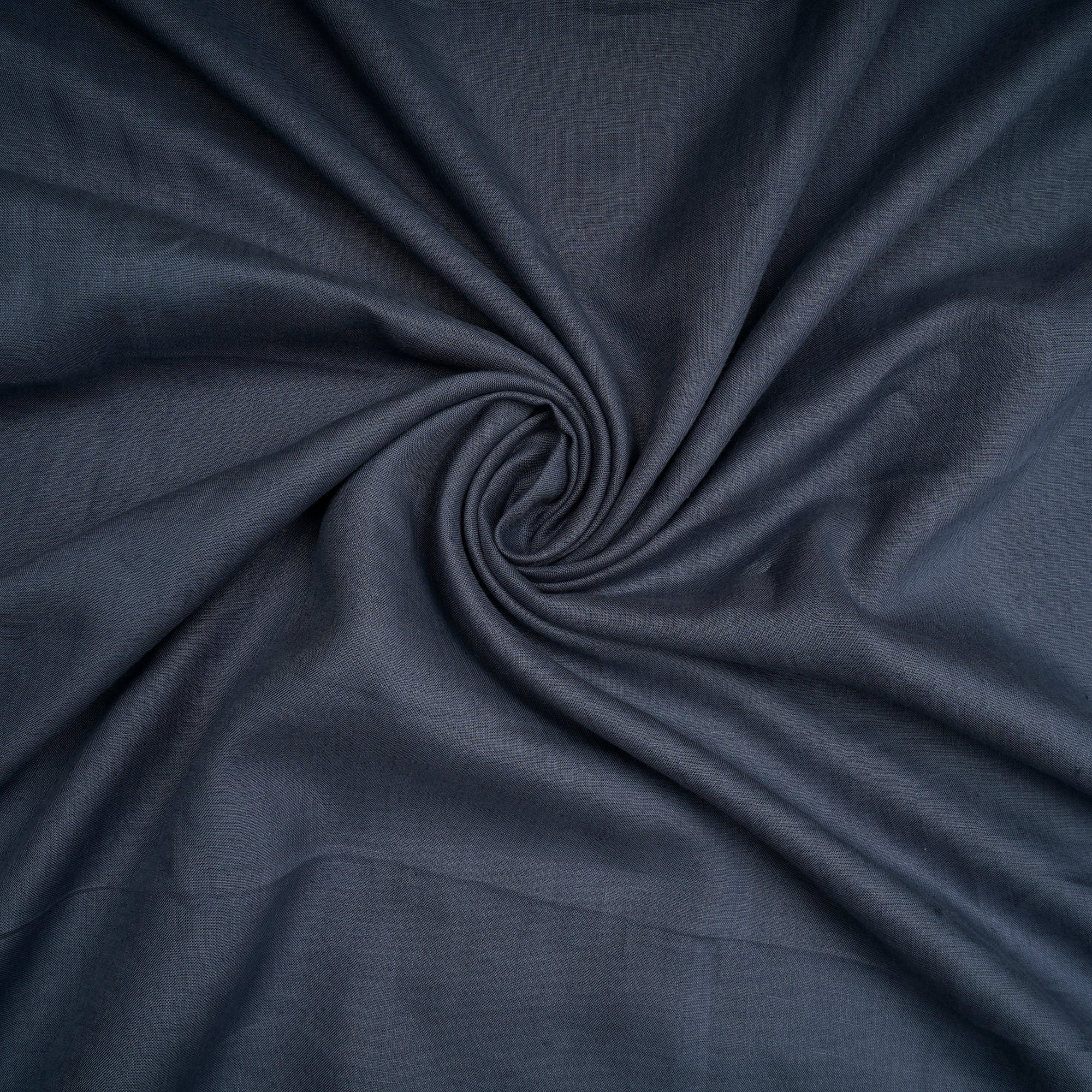 Grey Premium 60's Lee Plain Linen Fabric