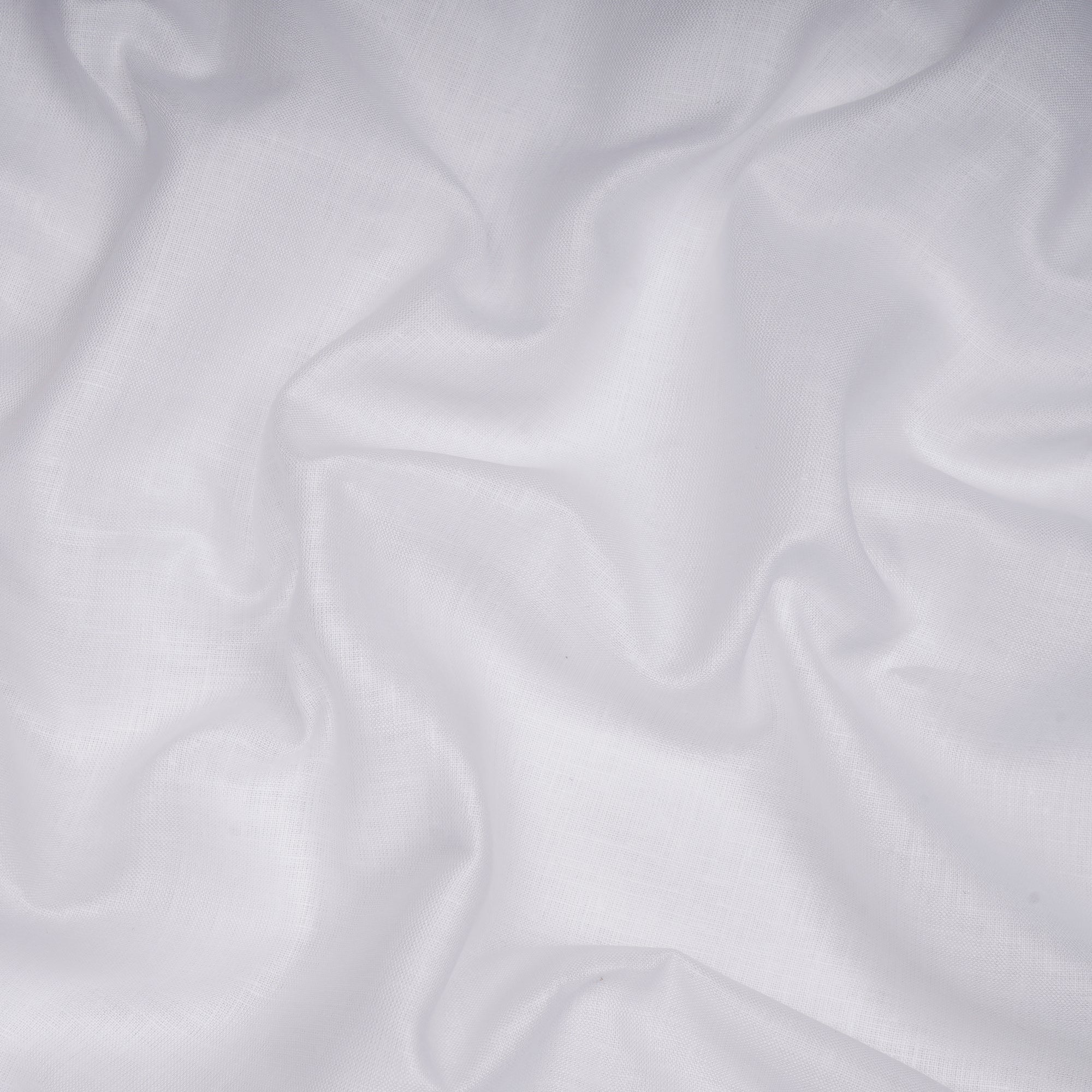 White Color 60 Lee Fine Linen Fabric