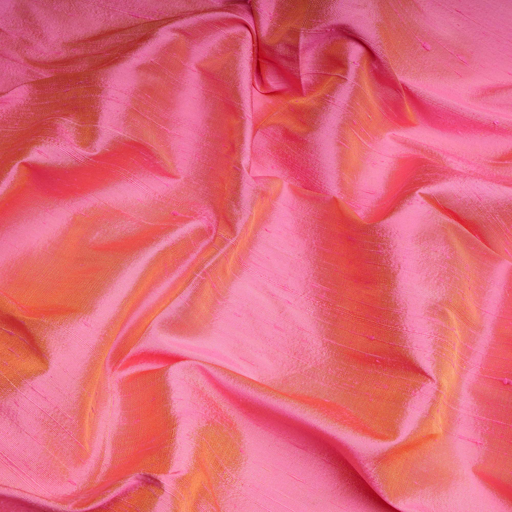 Flowering Ginger Handwoven Heavy Dupion (Raw) Silk Fabric