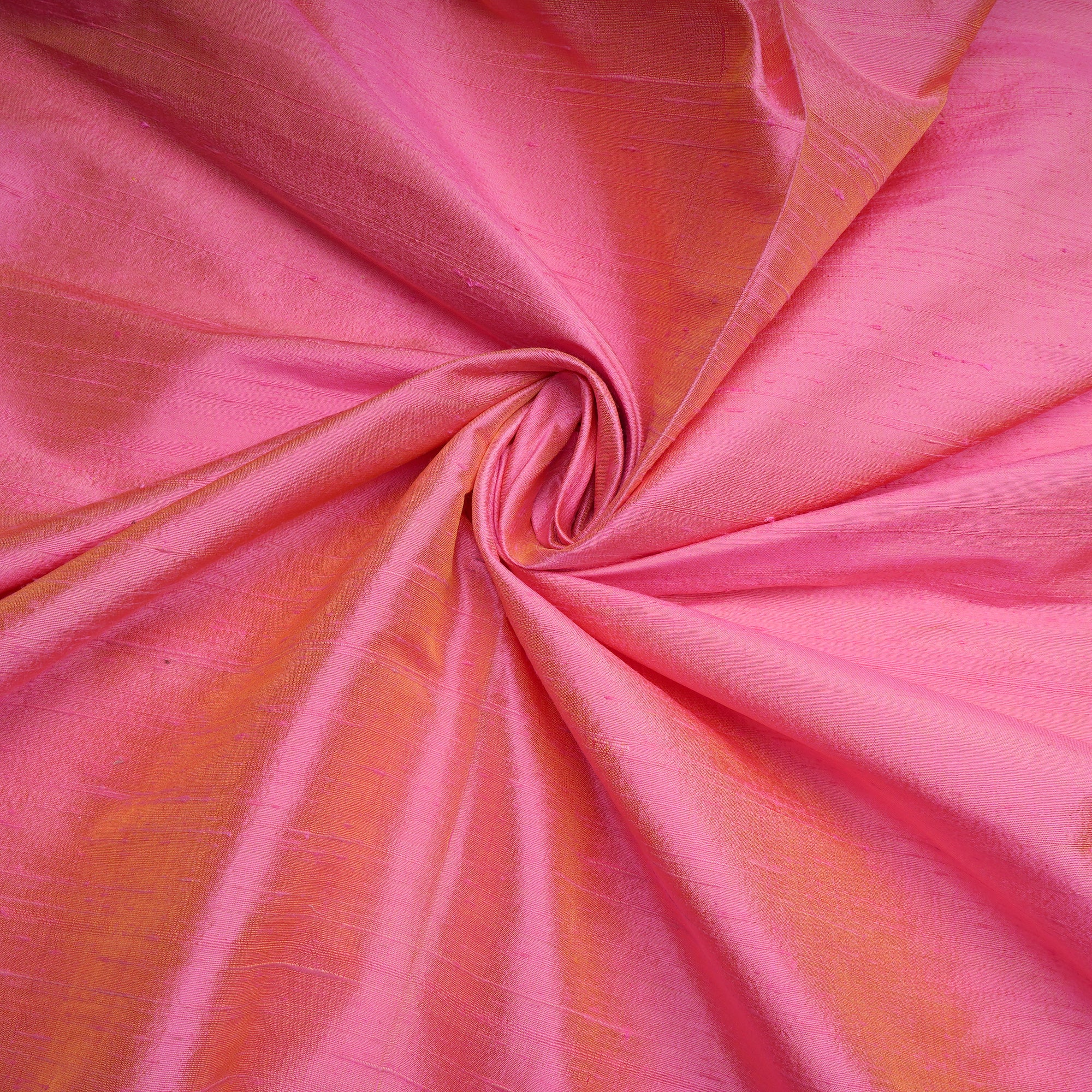 Flowering Ginger Handwoven Heavy Dupion (Raw) Silk Fabric