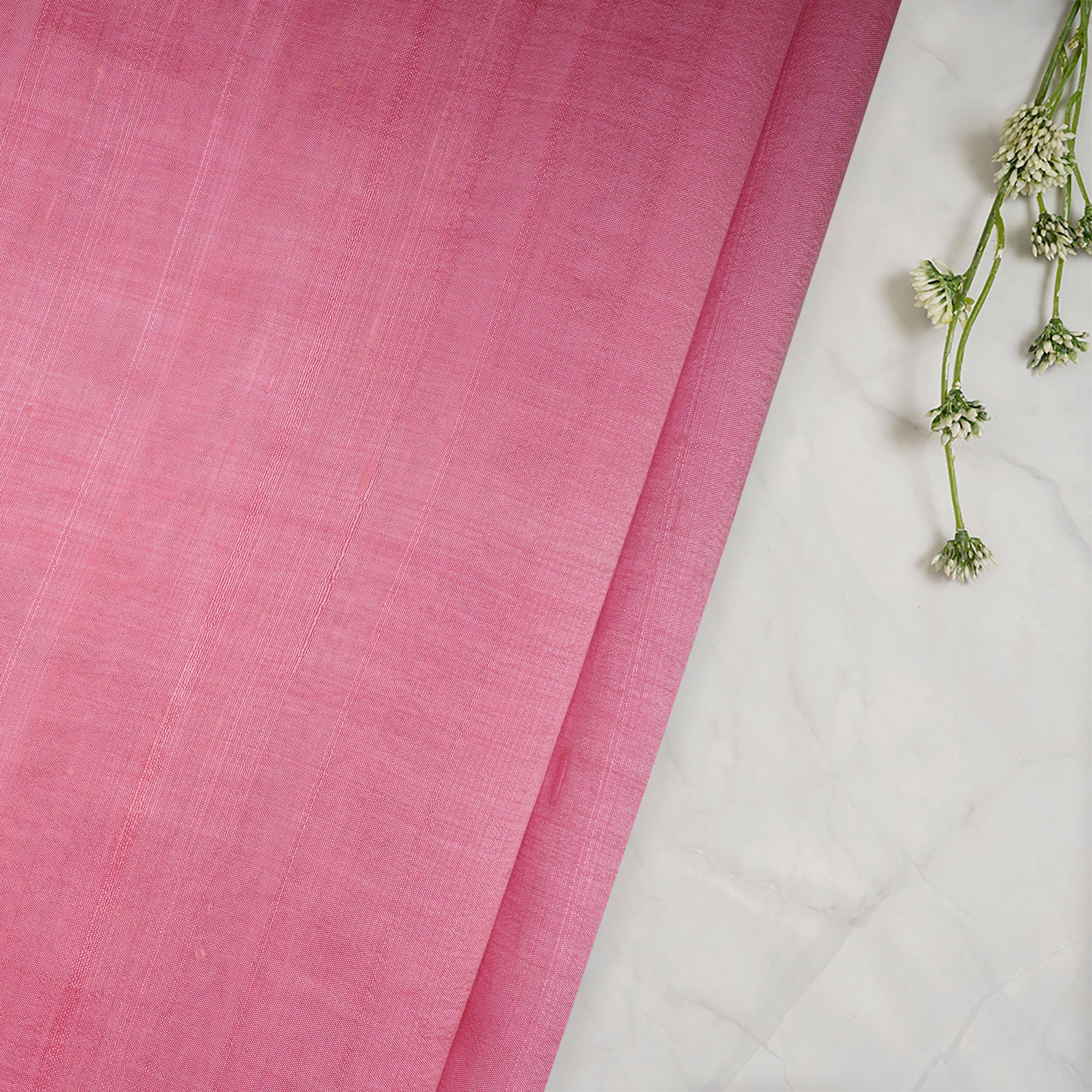 Light Pink 70 GLM Dupion (Raw) Silk Fabrics