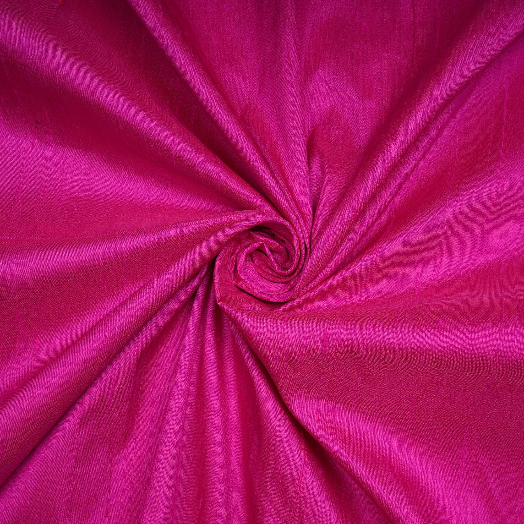 Magenta Color Blended Dupion Silk Fabric