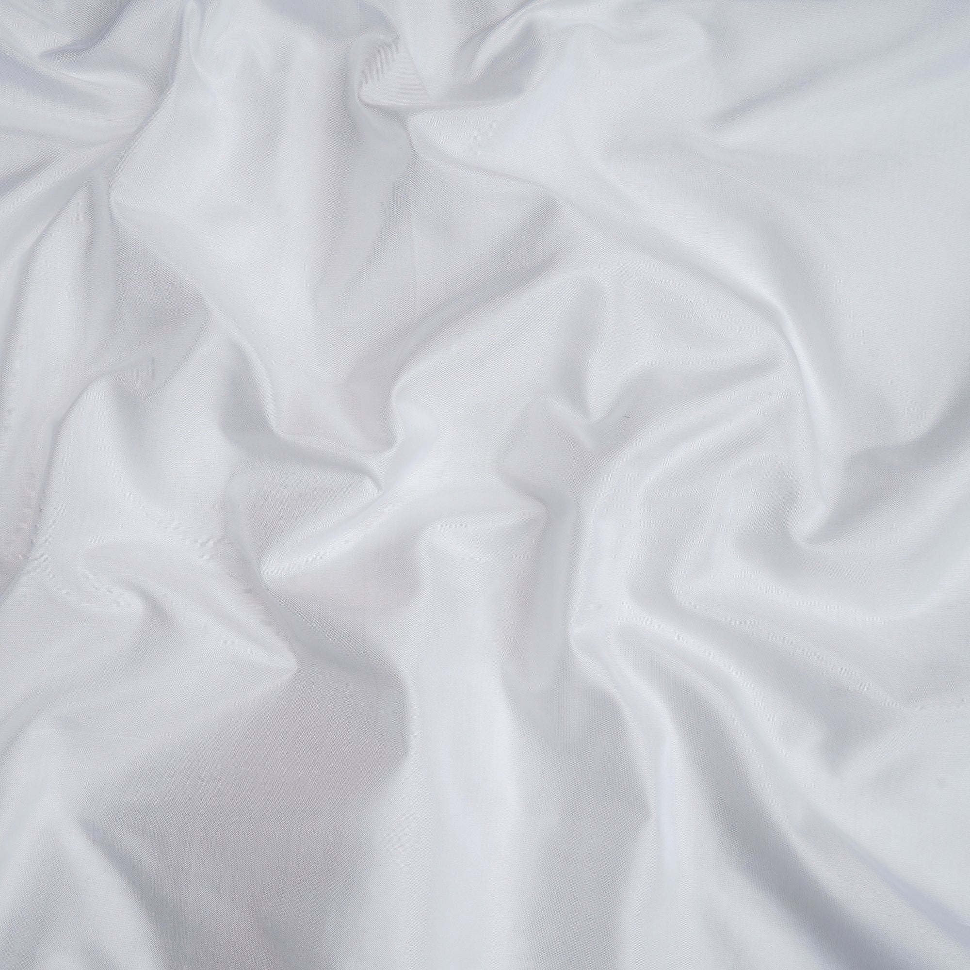 White Color Bangalore Silk Dyeable Fabric