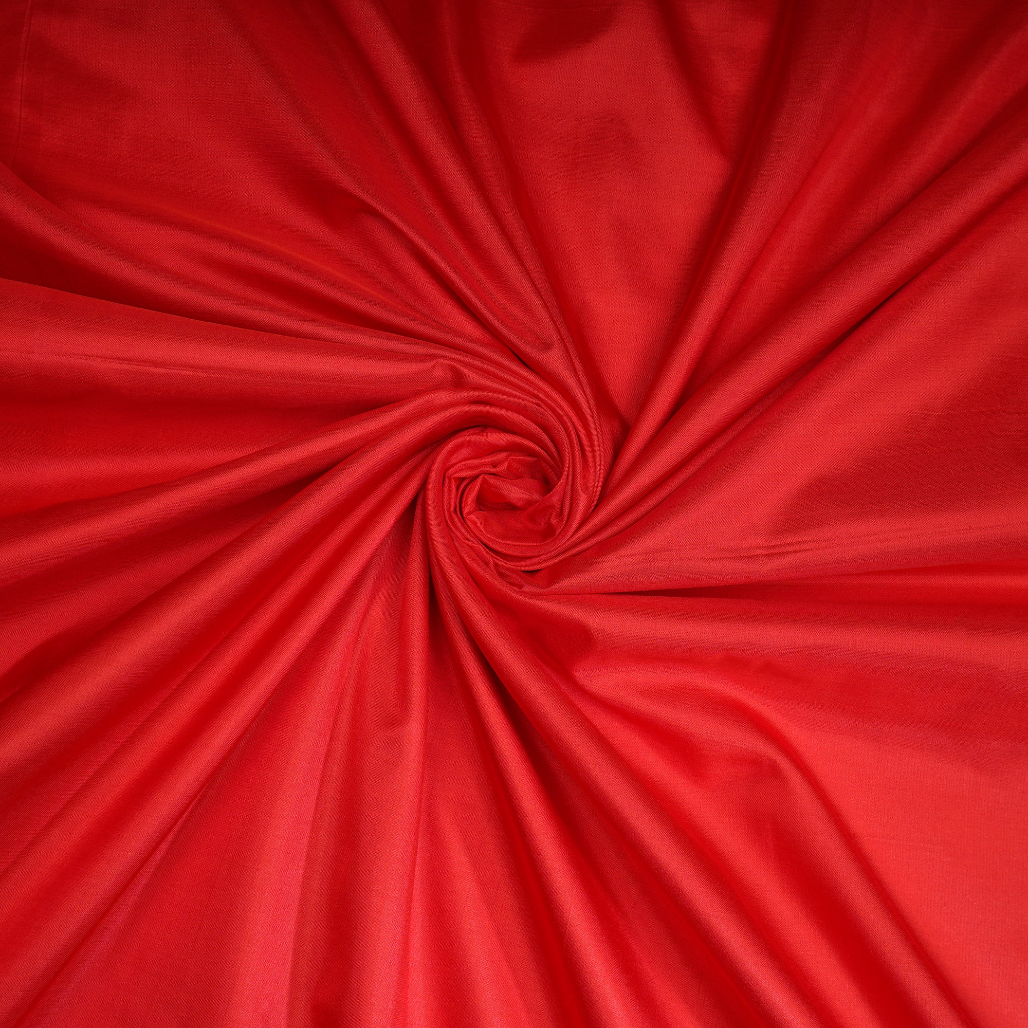 Red Color Bangalore Silk Fabric