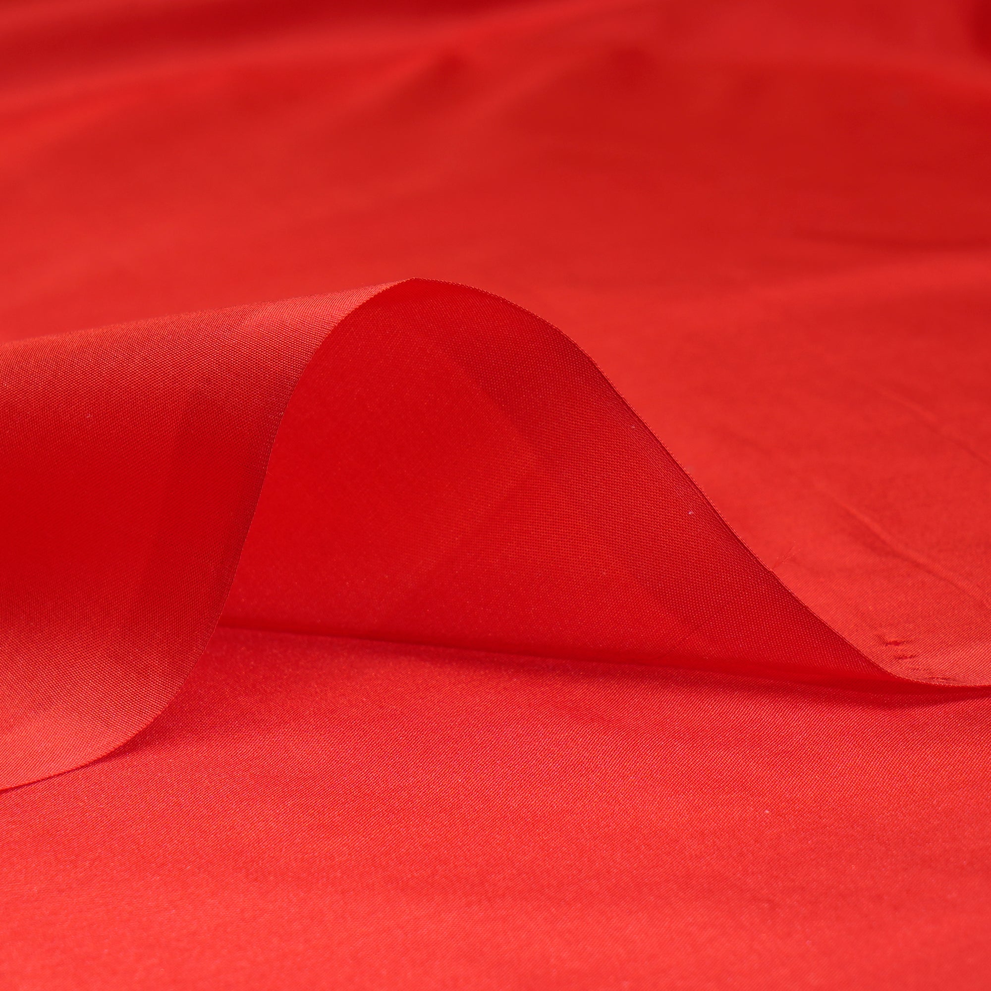 Red Color Bangalore Silk Fabric