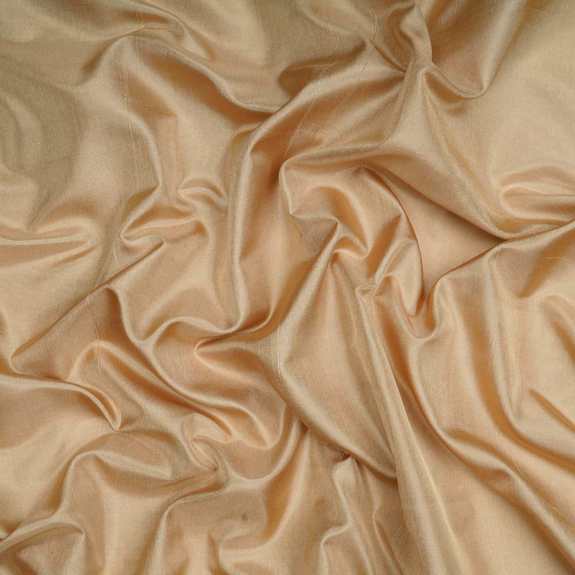 Golden Color Bangalore Silk Fabric