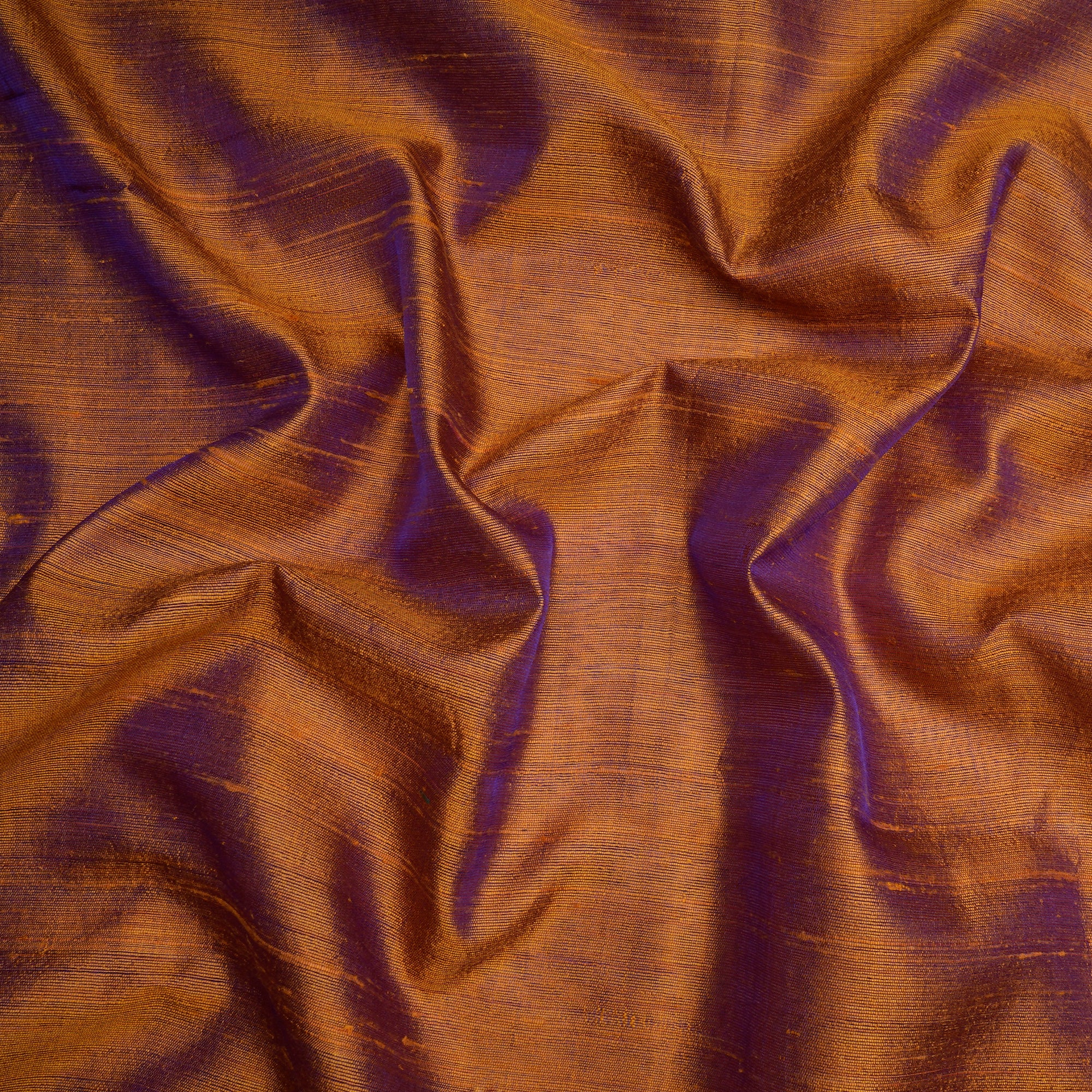 Spruce Yellow Raw Silk (Dupion)/ Silk Fabrics with Border