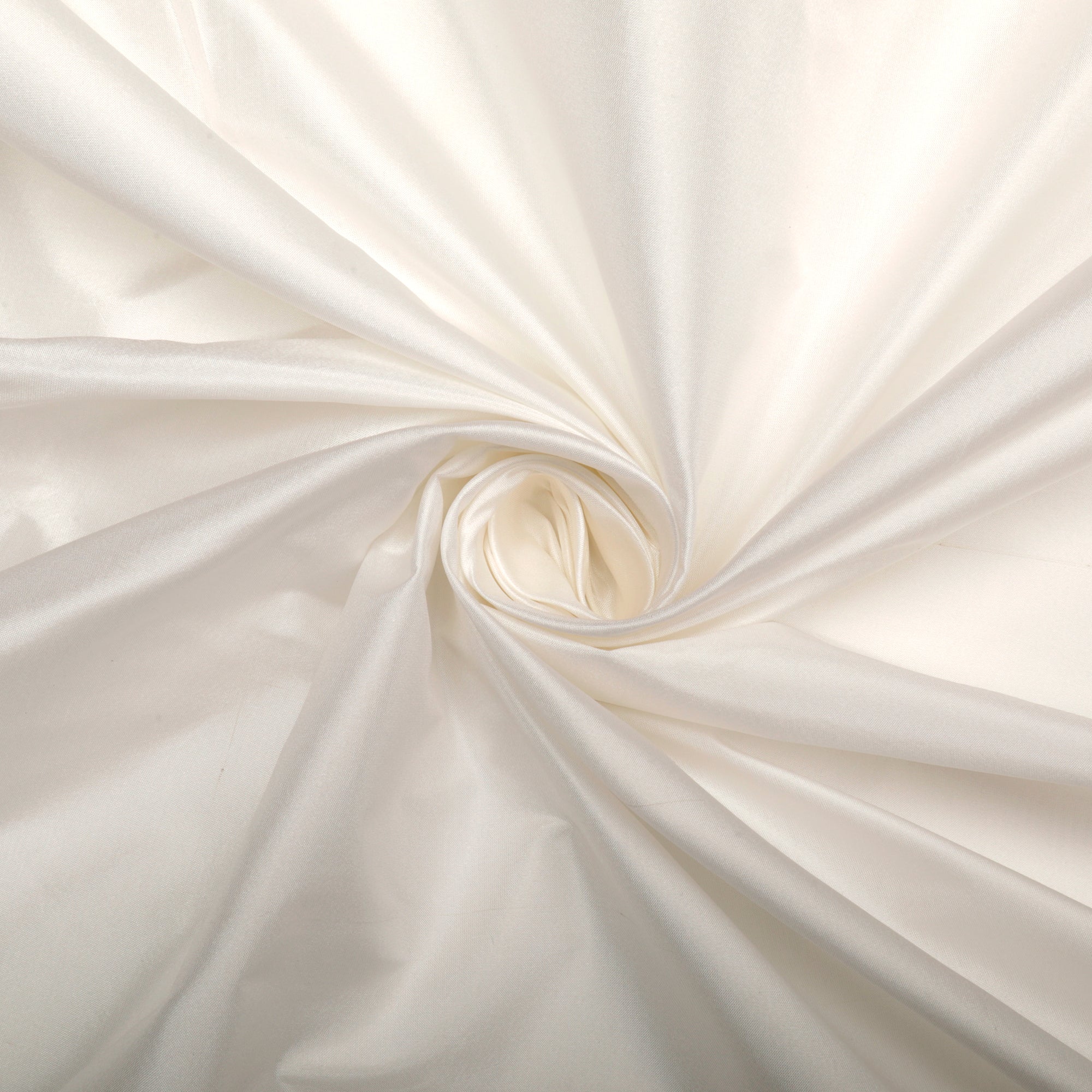 White Dyeable Plain Pure Silk Fabric