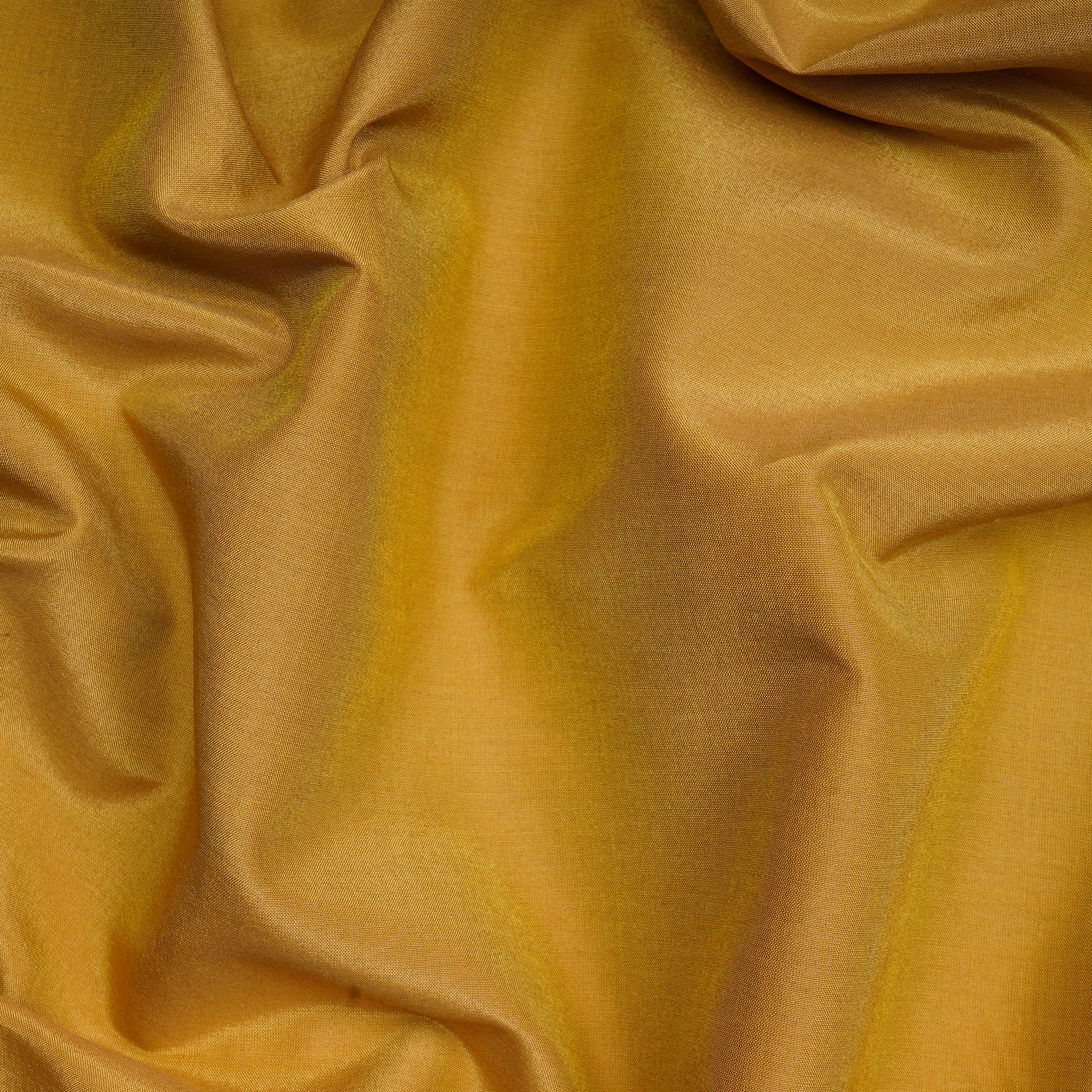 Satin Sheen Gold Color Cotton Silk Fabric