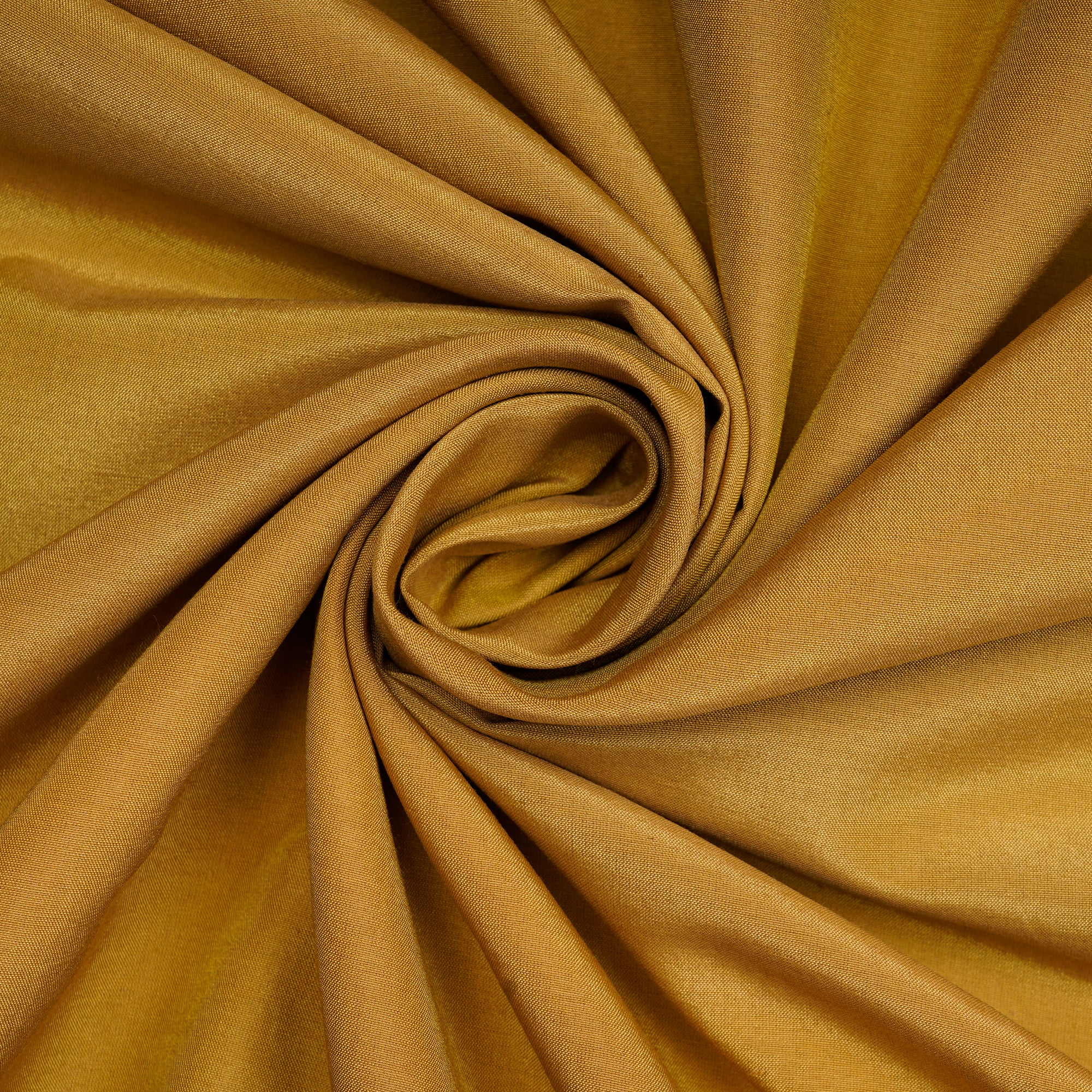 Satin Sheen Gold Color Cotton Silk Fabric