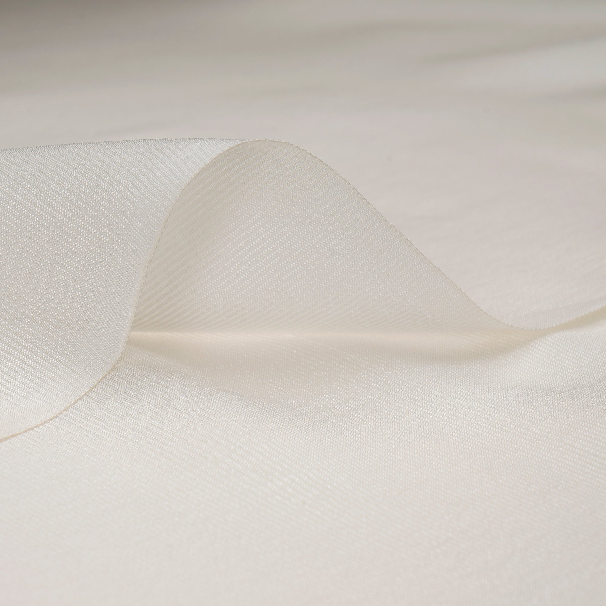 White Dyeable Plain Georgette Dobby Silk Fabric