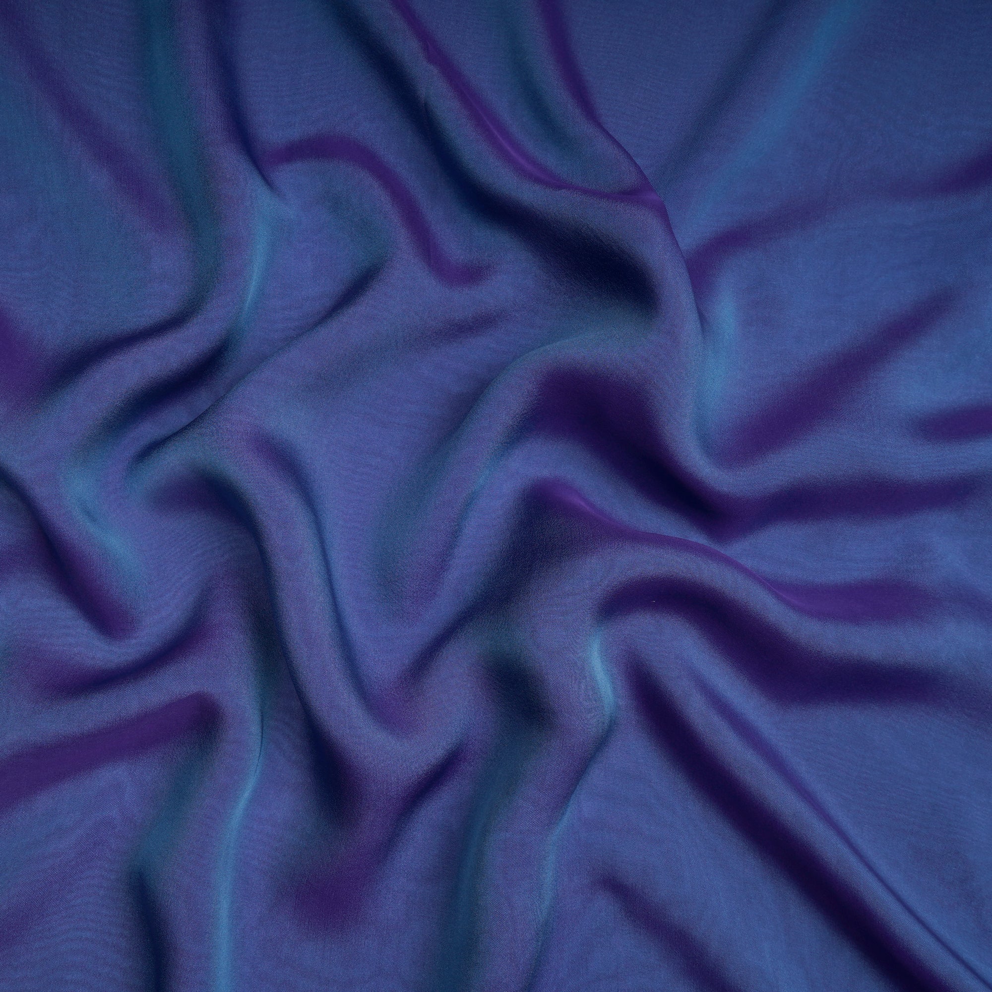 Voilet Plain Dyed Flat Chiffon Silk Fabric