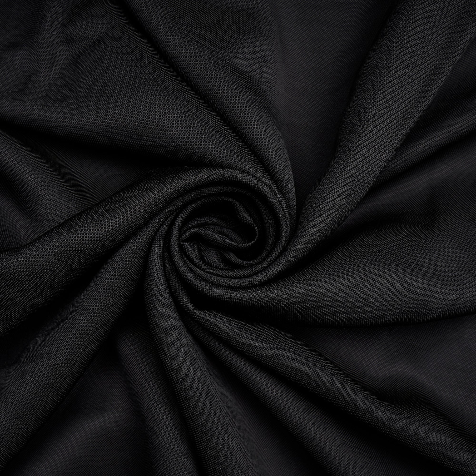 Black Color Viscose Linen Fabric
