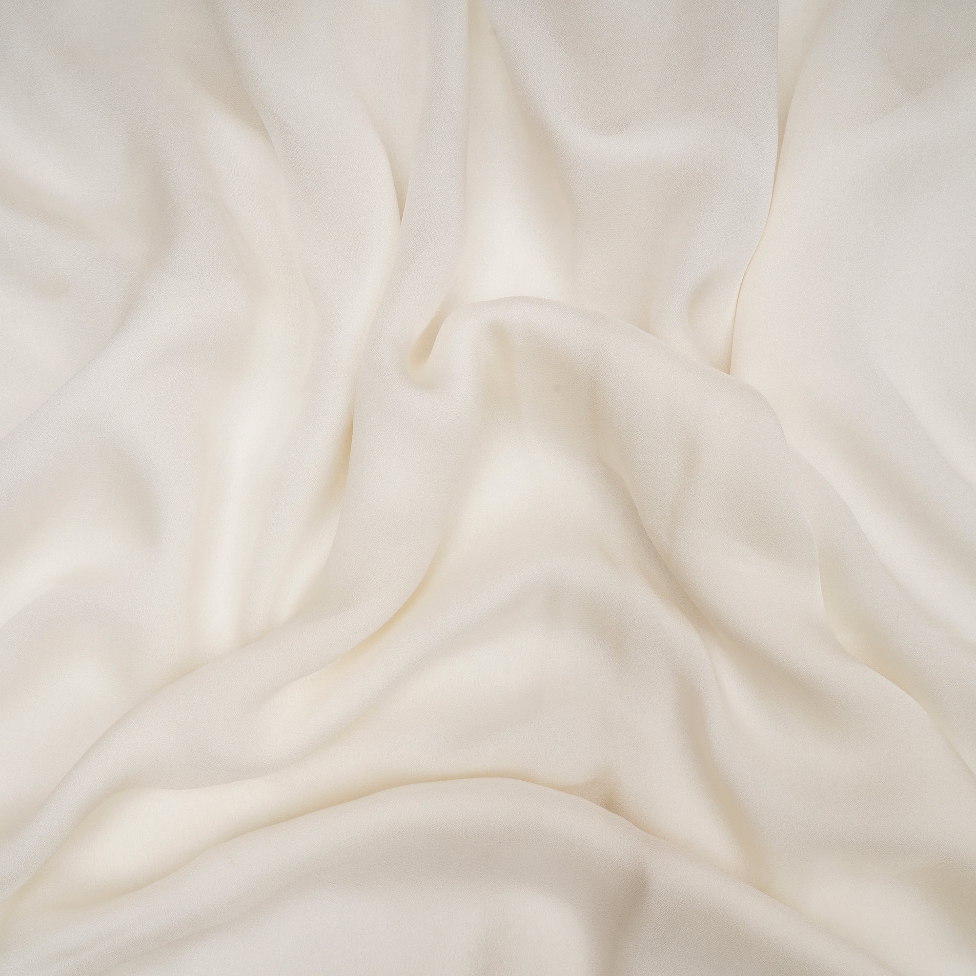 White Plain Dyeable Silk Fabric