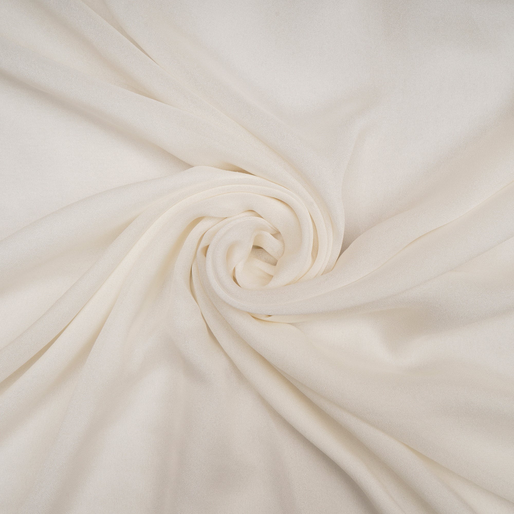 White Plain Dyeable Silk Fabric