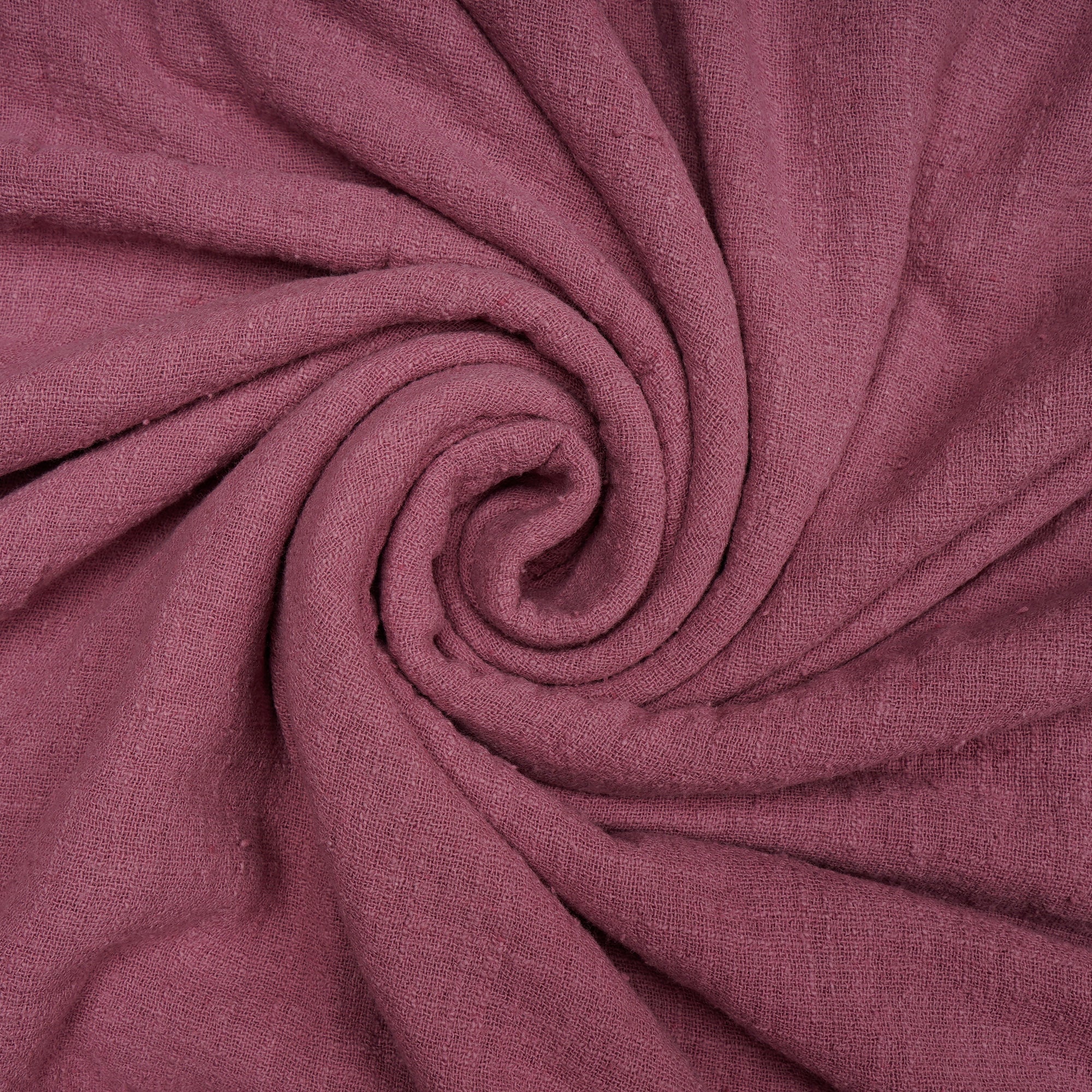 Rapture Rose Mill Dyed Cotton Matka Slub Fabric