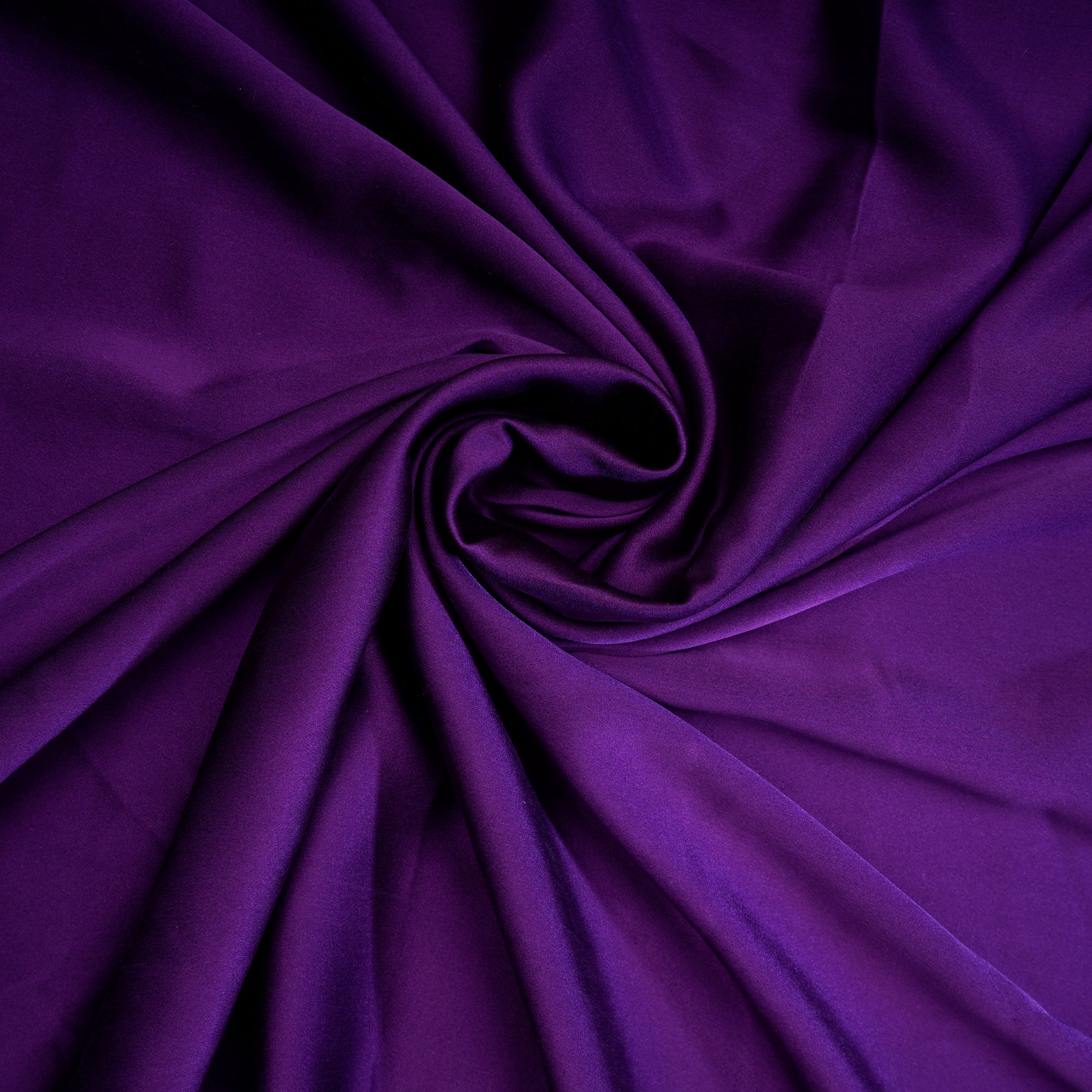 Purple Color Heavy Satin Silk Fabric