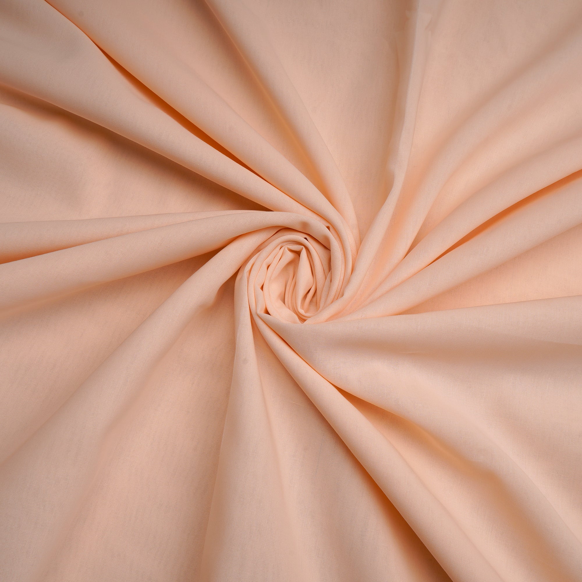 Baby Pink Piece Dyed High Twist Voile Cotton Fabric