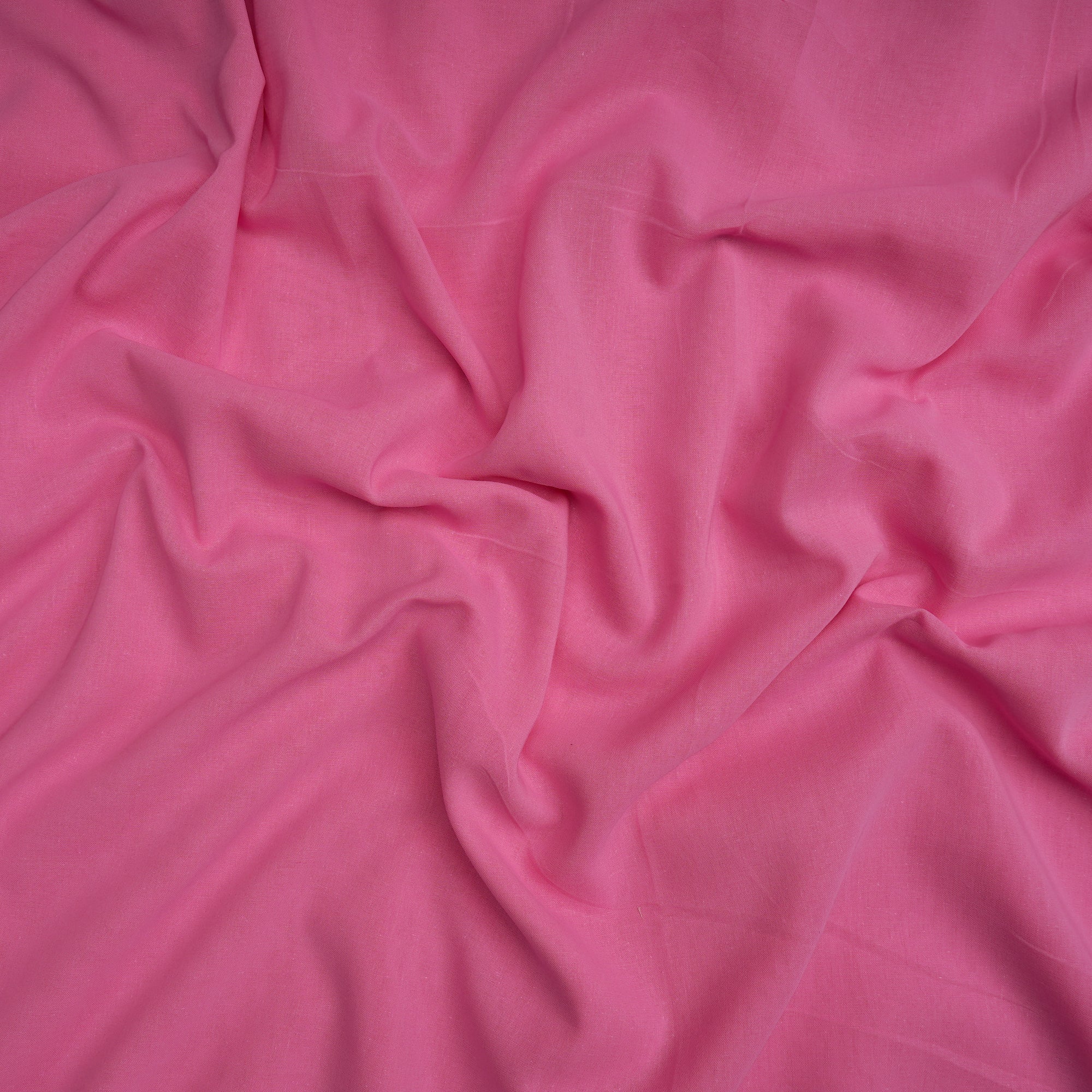 Pink Color Piece Dyed High Twist 2x2 Cotton Voile Fabric