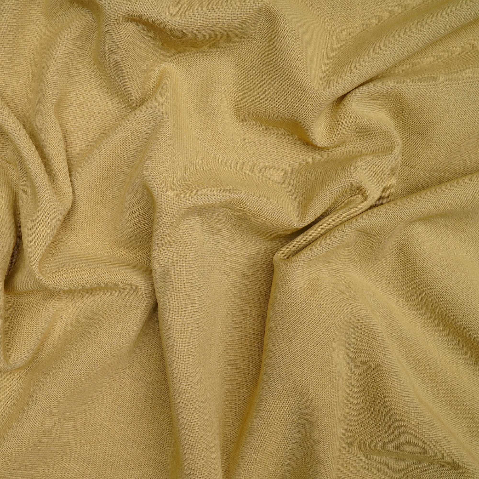 Olive Green Piece Dyed High Twist 2x2 Cotton Voile Fabric