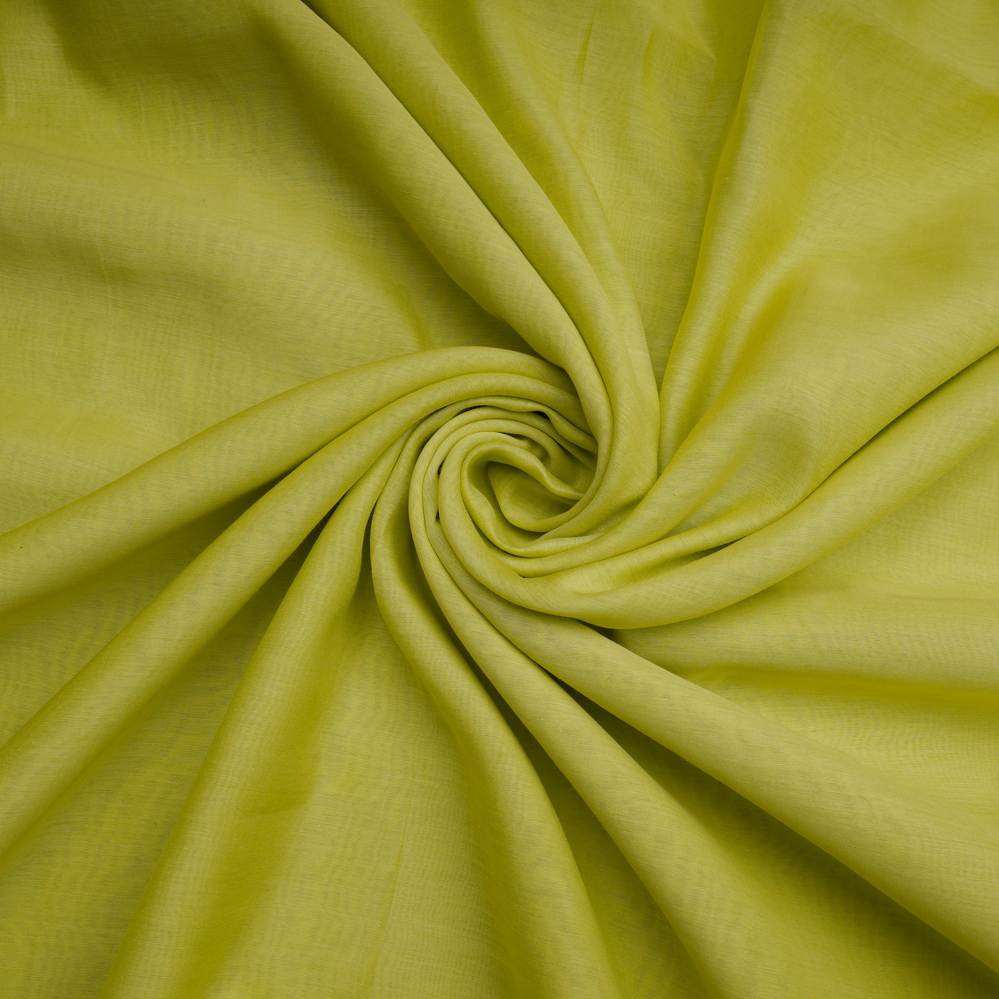 Sunny Lime Piece Dyed Fine Pure Chanderi Fabric