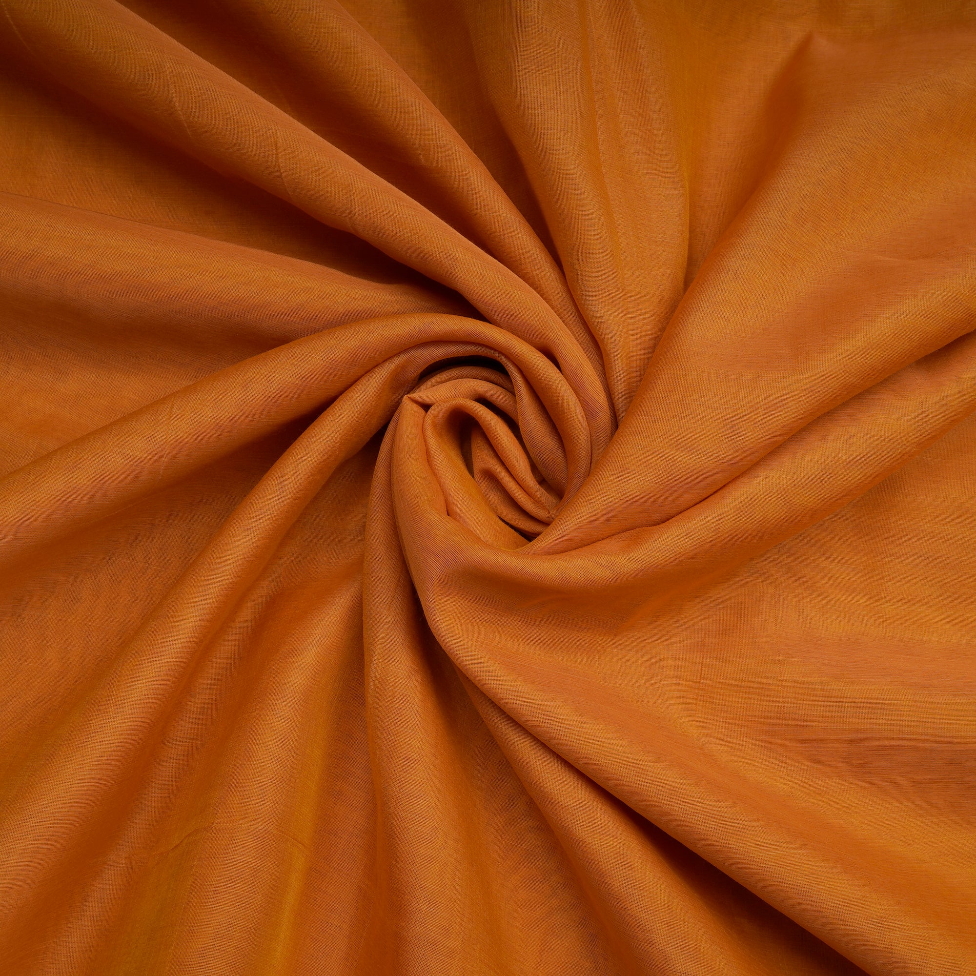 Butterscotch Piece Dyed Fine Pure Chanderi Fabric