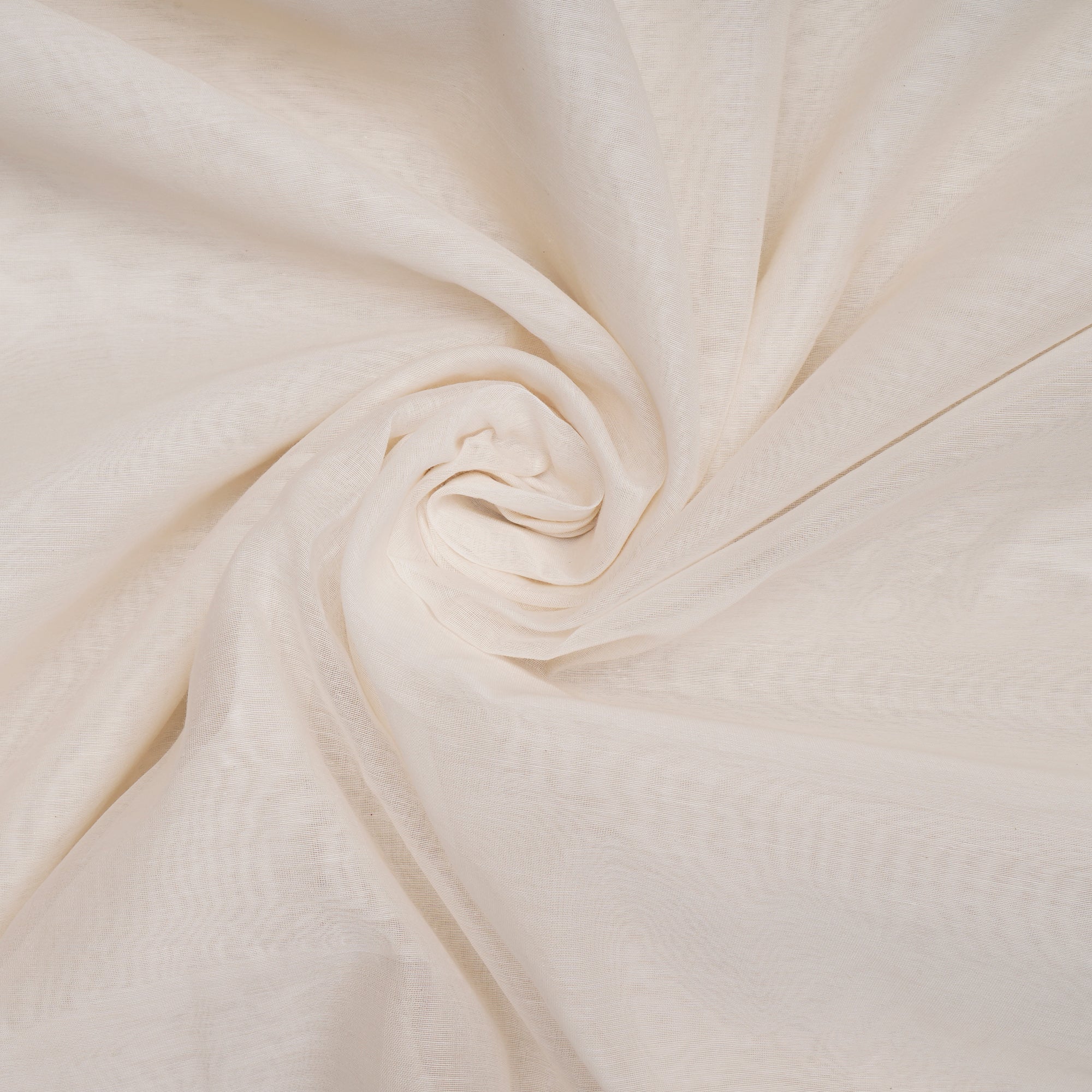 White Dyeable Plain Fine Chanderi Fabric