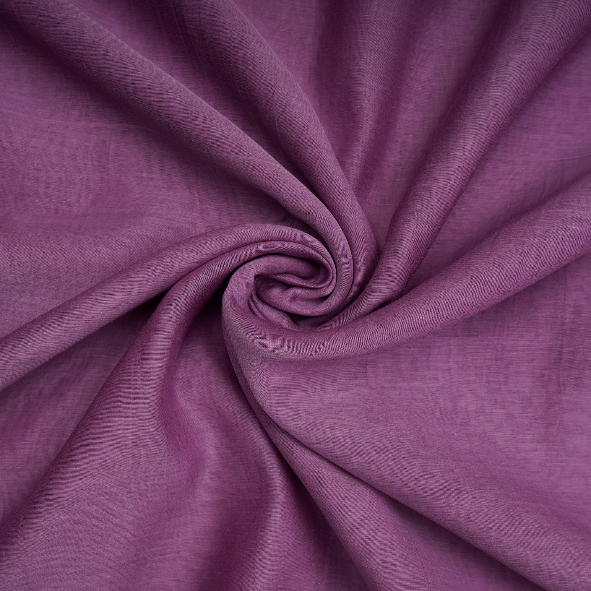 Lavender Piece Dyed Plain Fine Chanderi Fabric