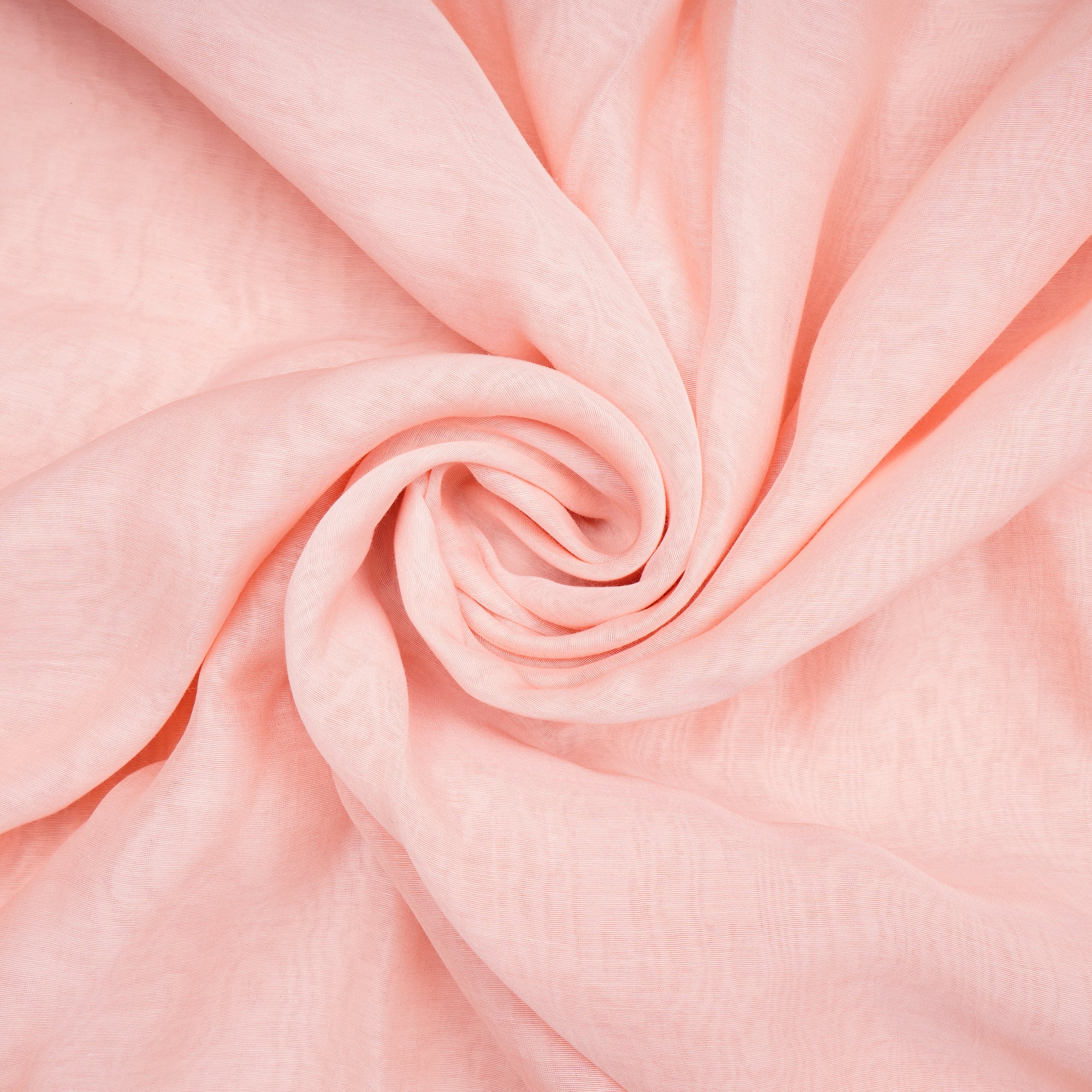 Impatiens Pink Piece Dyed Plain Fine Chanderi Fabric