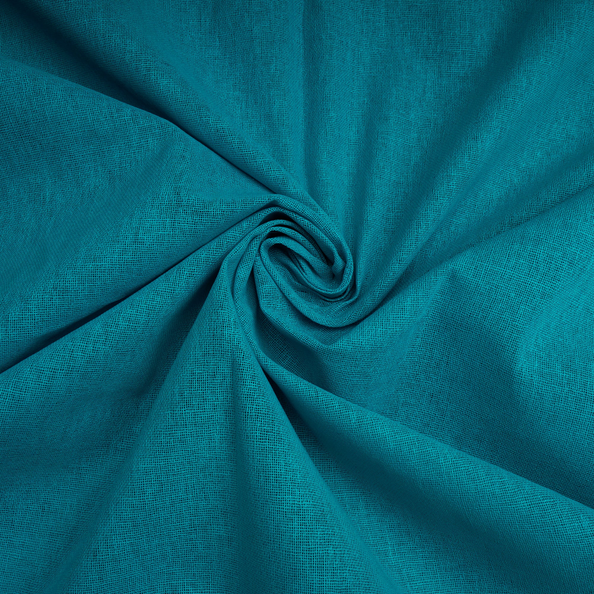 Sky Blue Plain Dyed Cotton Fabric