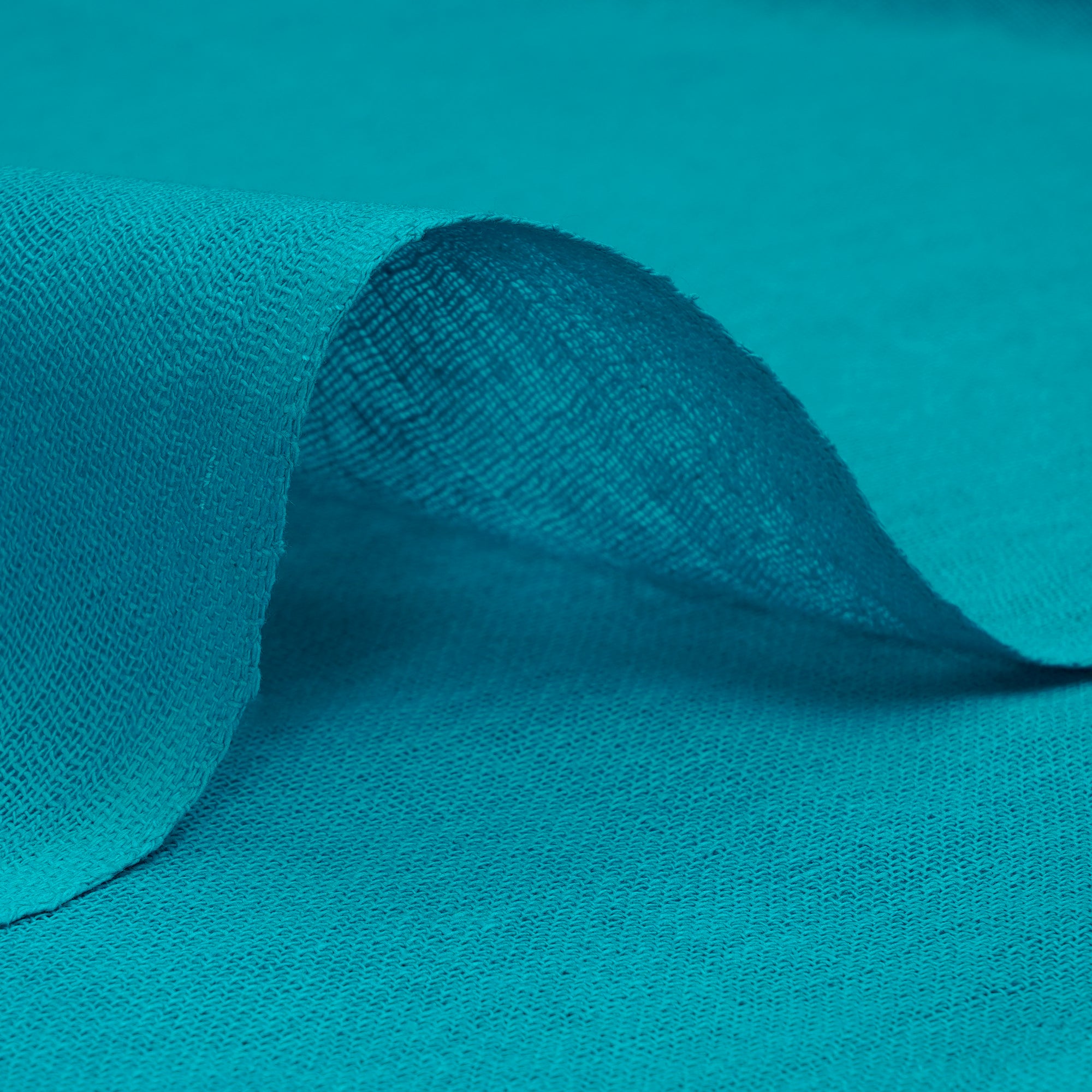 Sky Blue Plain Dyed Cotton Fabric