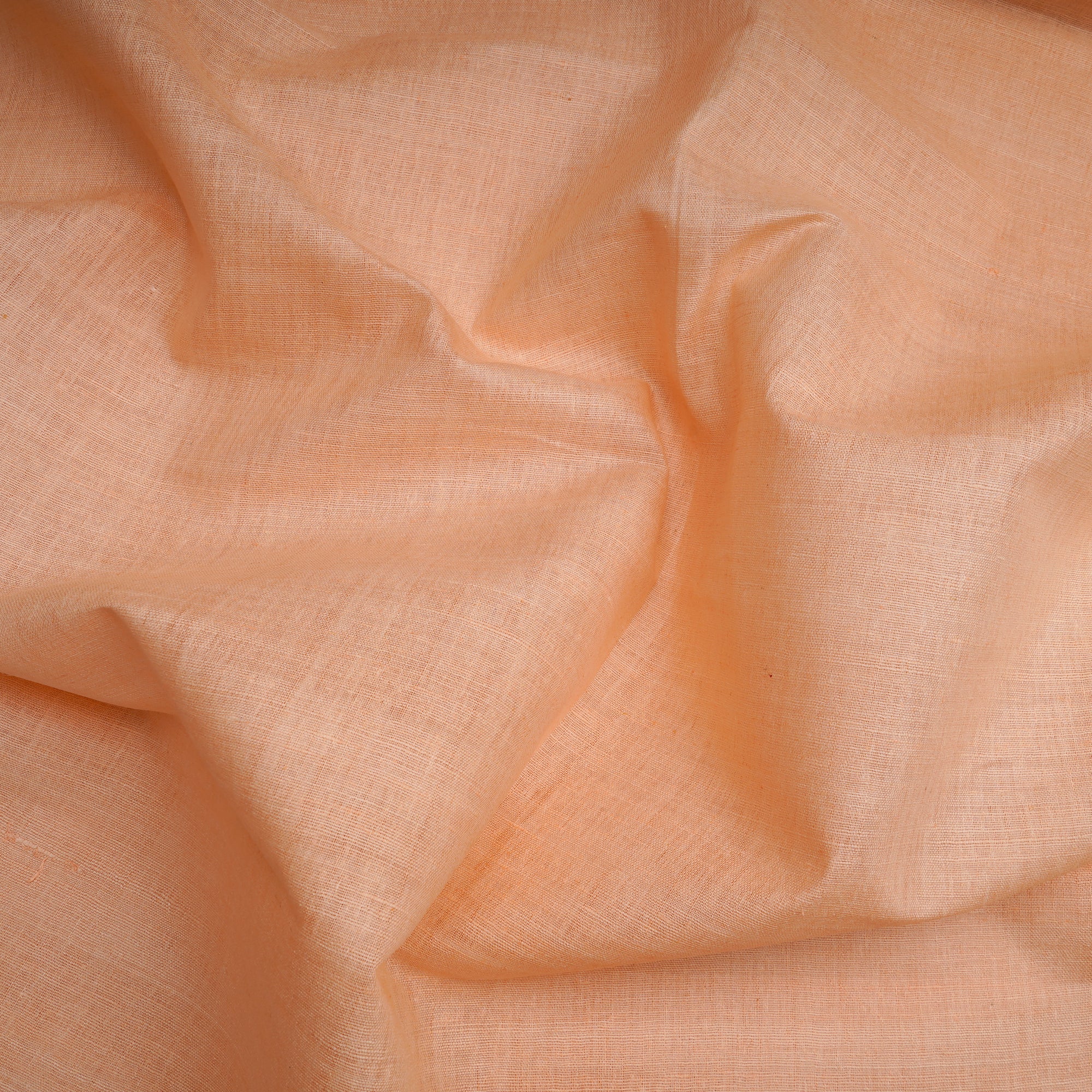 Apricot Ice Piece Dyed 100 GLM Matka Silk Fabric